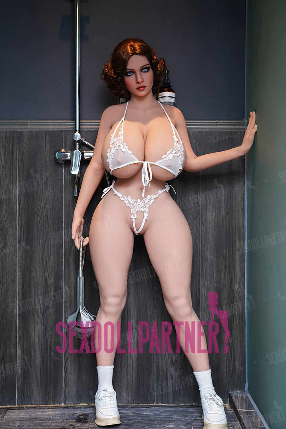 Dolls Castle Simona 4.92ft/ 150cm #DC09 TPE BBW Huge Tits Custom Fat Sex Doll With Thick Thighs