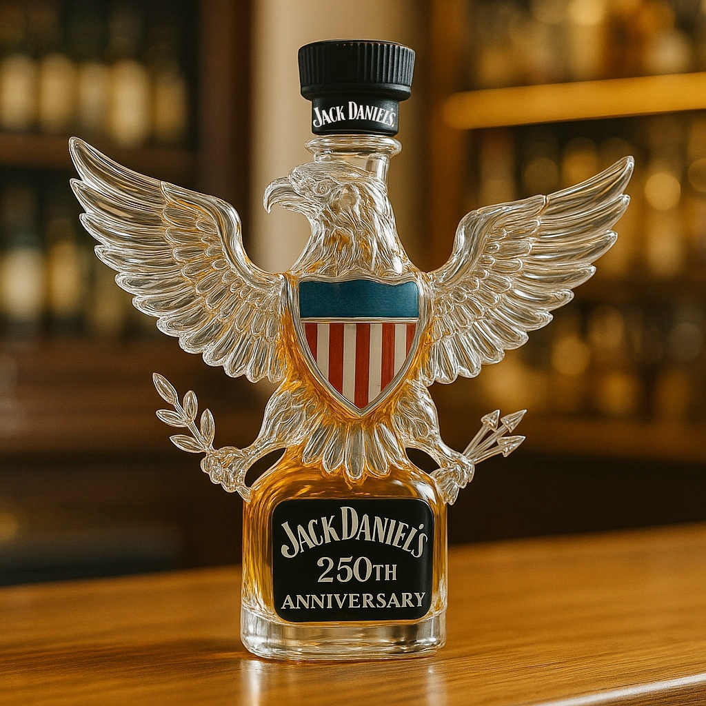 U.S.  ARMY 250th Anniversary Commemorative Whiskey Bottle