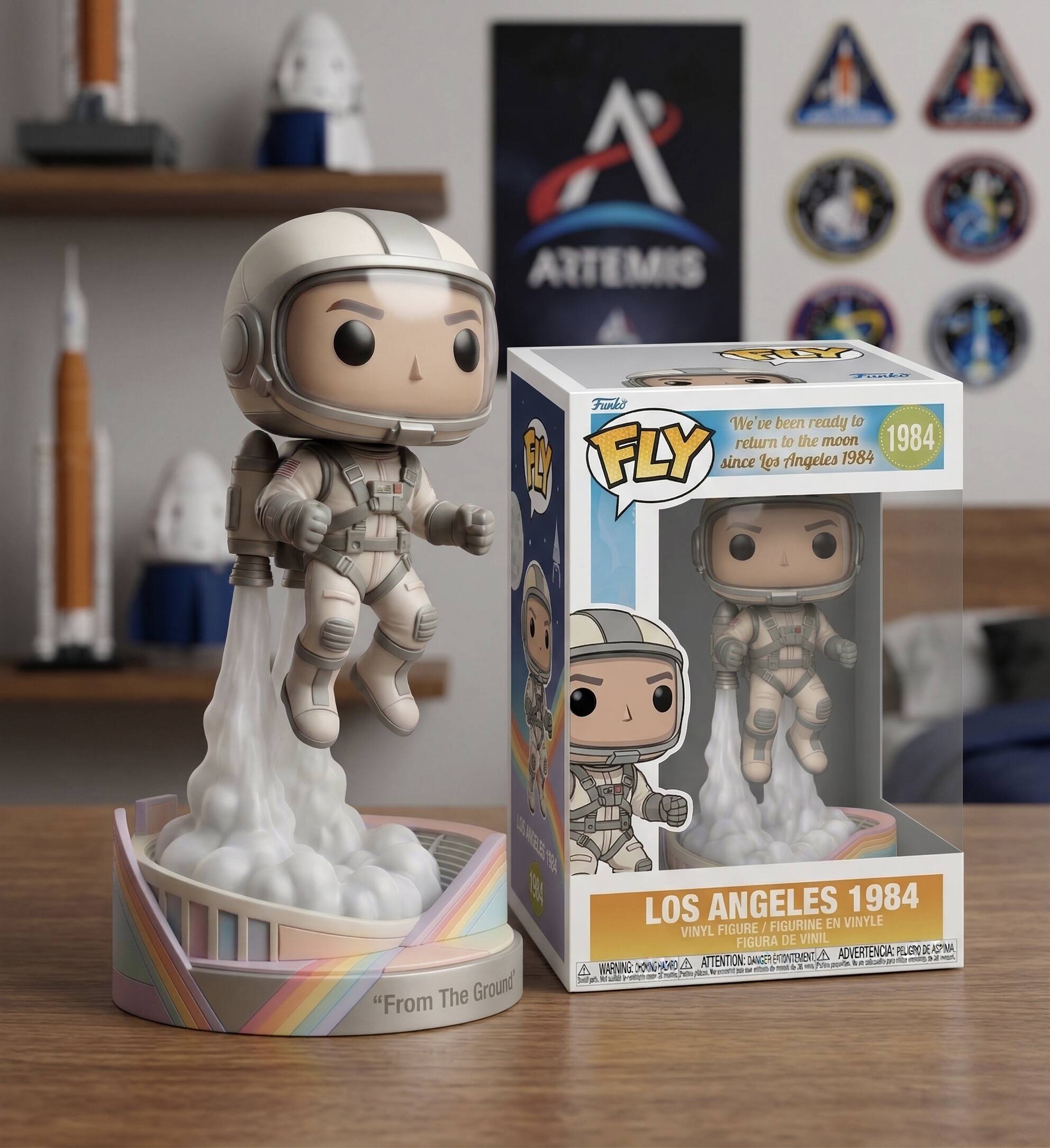 Artemis Moon Flyer Pop! – Ready Since LA 1984 🚀🌙