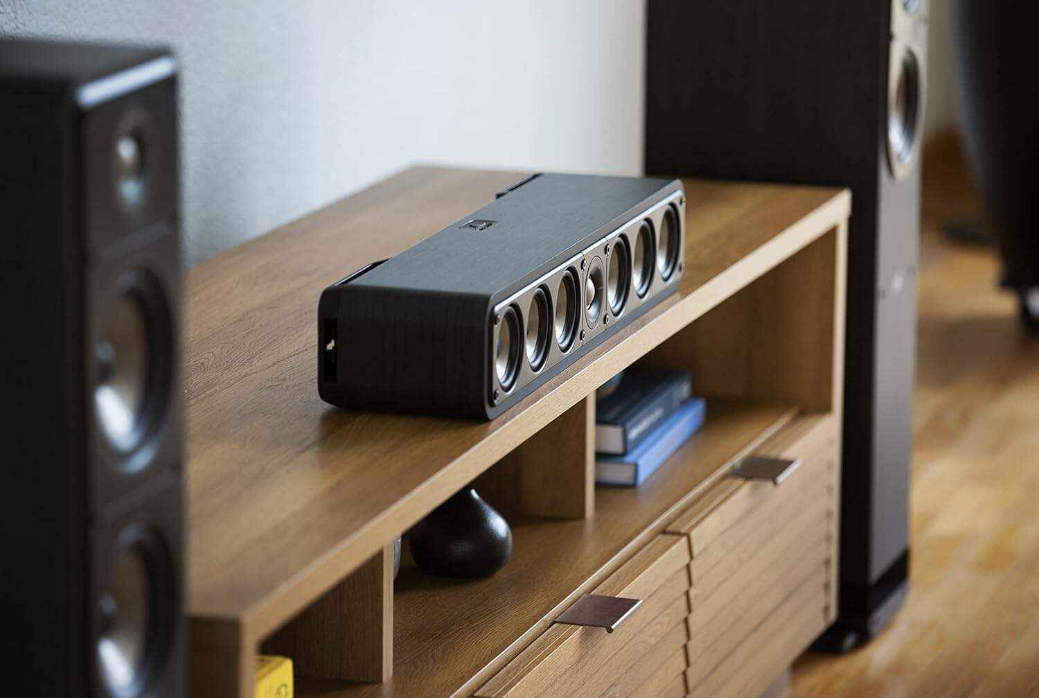 Polk Audio Signature Elite ES20 Bookshelf Speaker - Hi-Res Audio Certified,Dolby Atmos & DTS:X Compatible, 1
