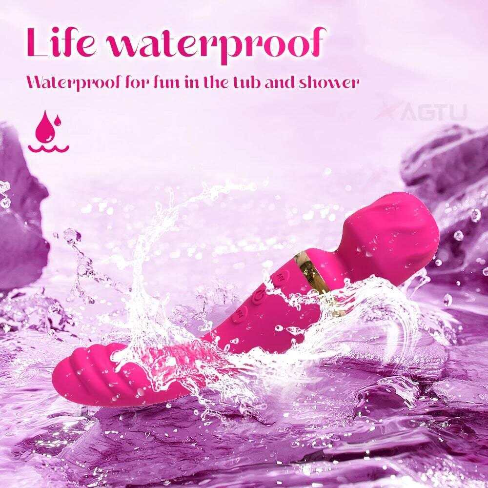 2 Motors AV Vibrator for Women G Spot Clit Clitoris Stimulator USB Rechargeable Vagina Massager Female Sex Toys Adults Goods