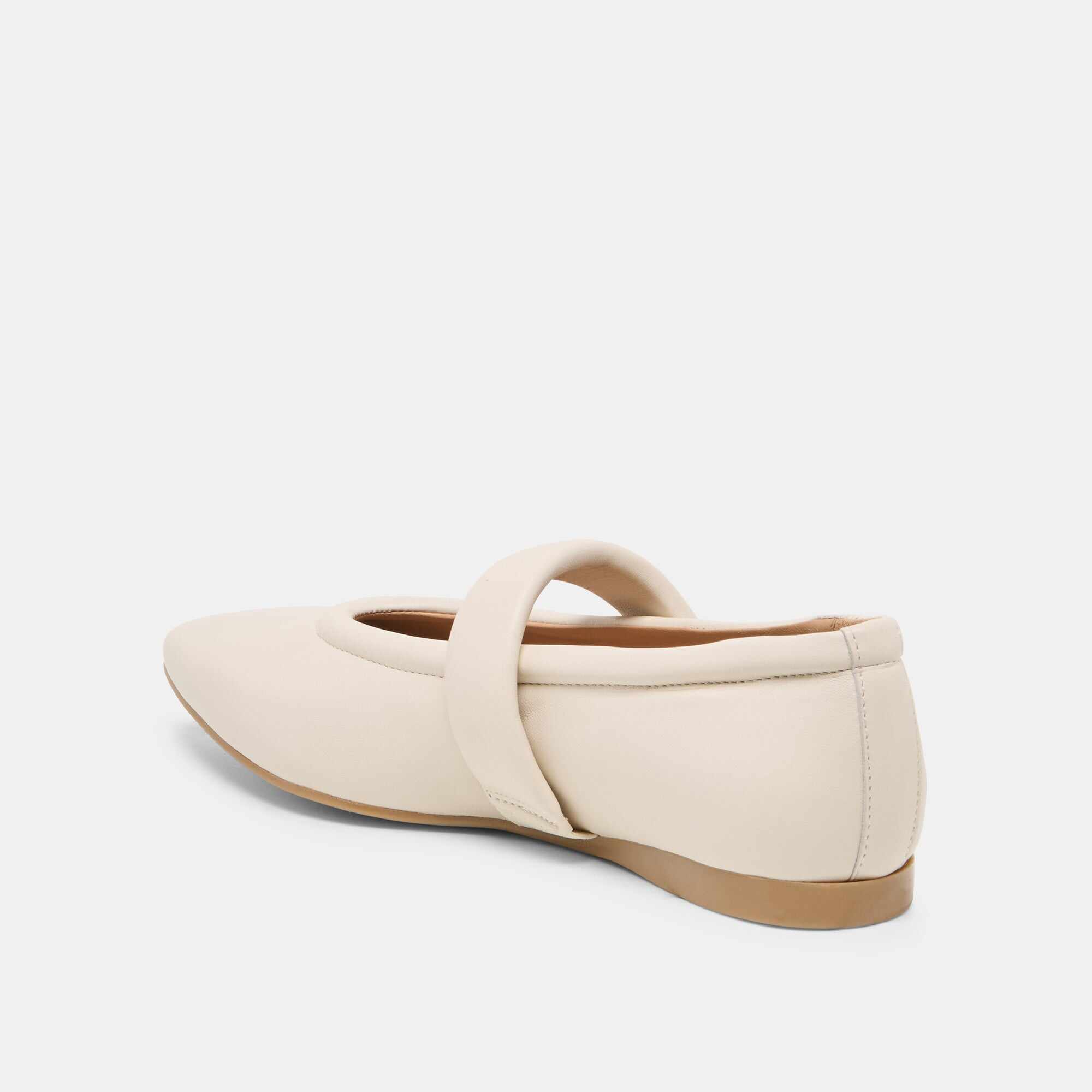 FERA BALLET FLATS OFF WHITE LEATHER