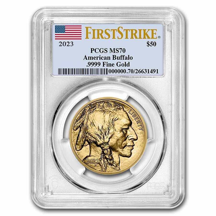 2023 American Gold Buffalo 1 oz $50 - BU Coin