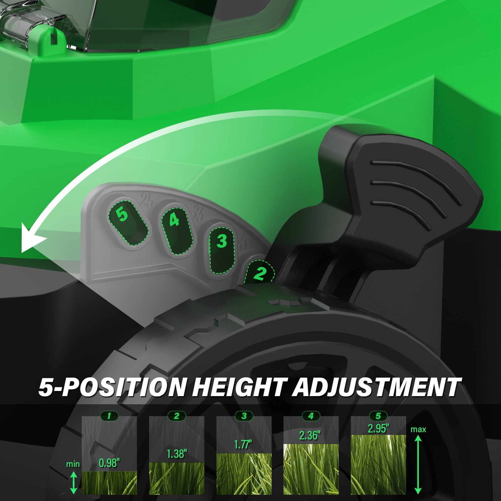 20V Cordless Lawn Mower 13