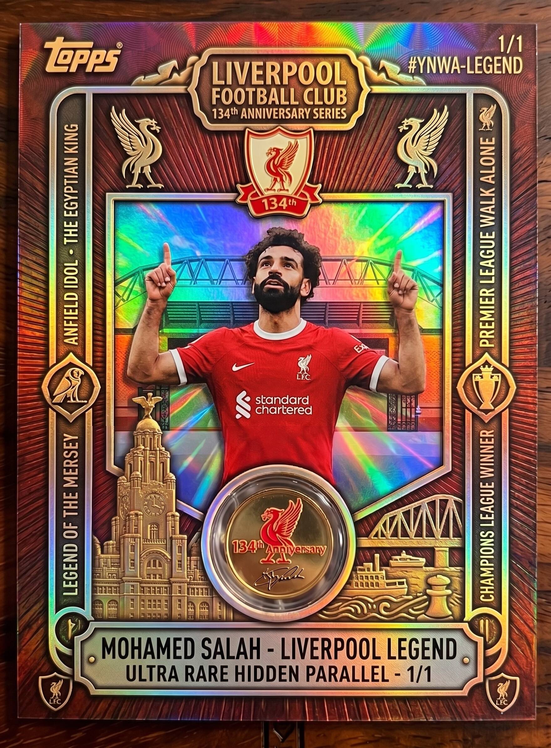 🏆Liverpool FC TCG 134th Anniversary Limited Edition Trading Cards!⚽