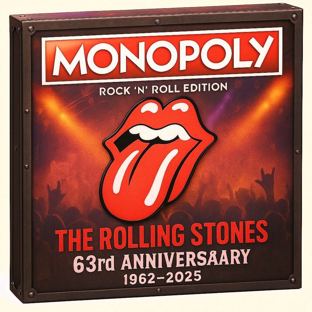 MONOPOLY: The Rolling Stones – 63rd Anniversary Edition