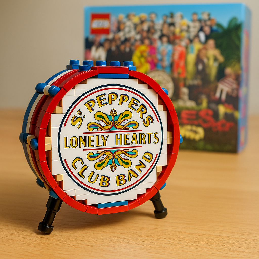 Yellow Submarine Building Block Set