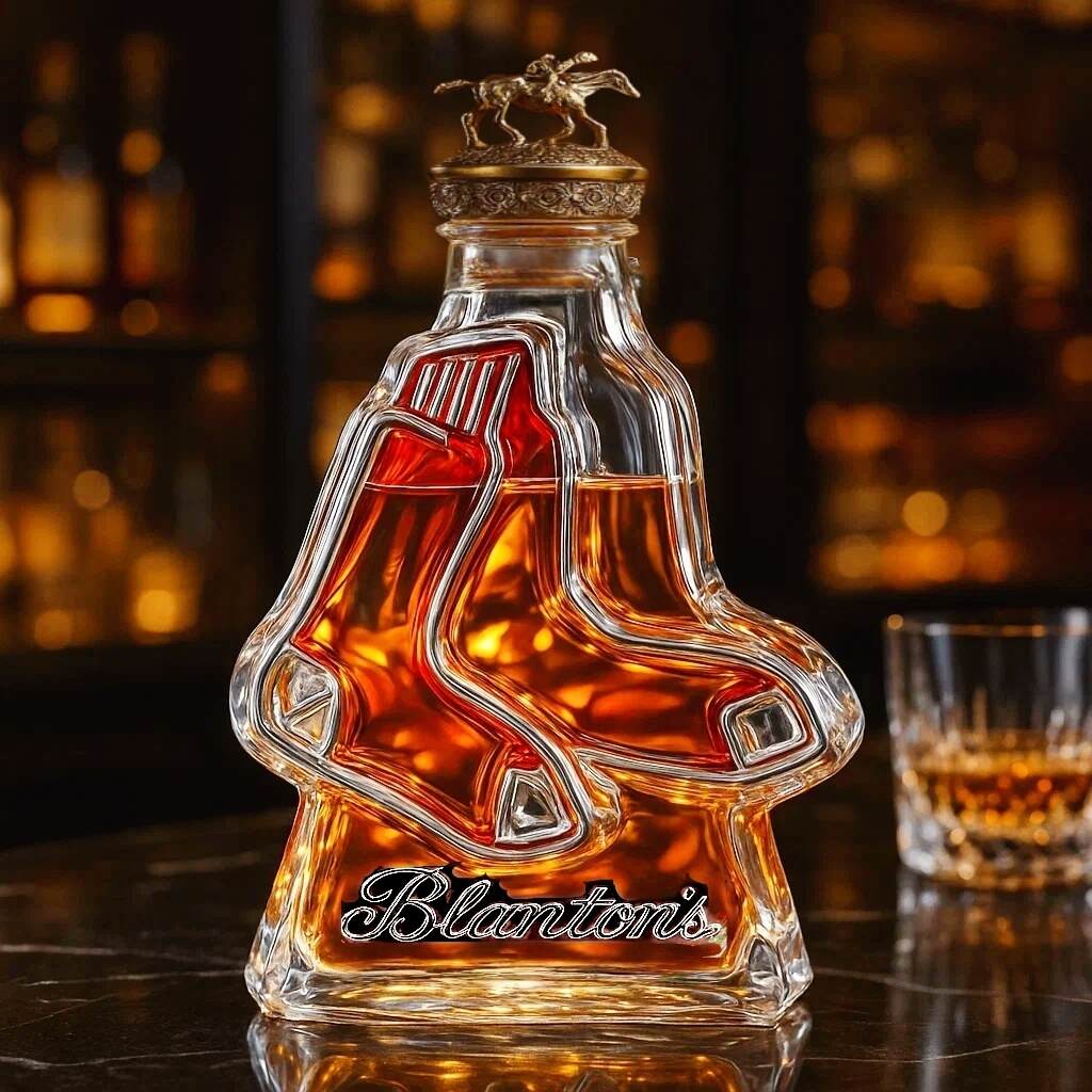 Boston Red Sox Whiskey Bottle