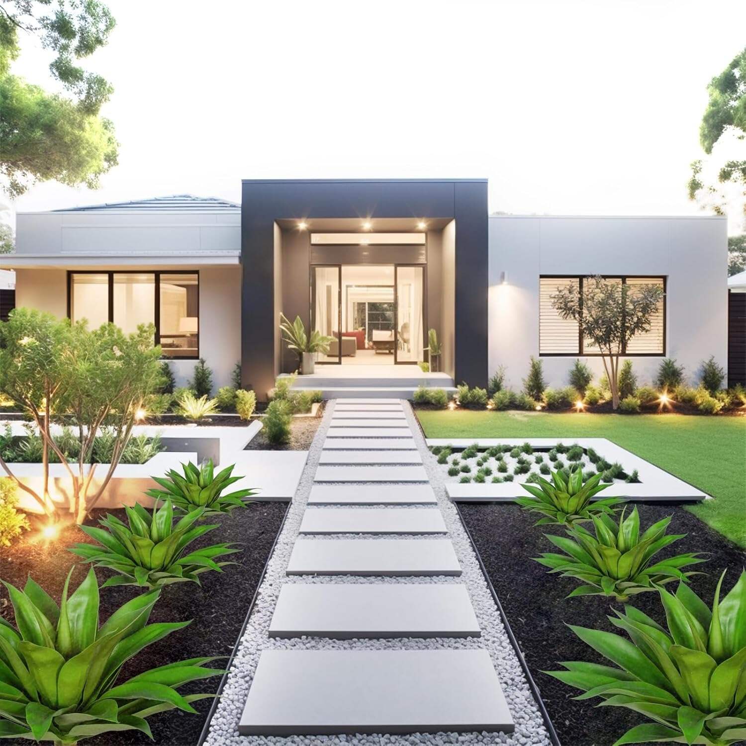 🔥On Sale🔥Large UV Resistant Artificial Agave Plants