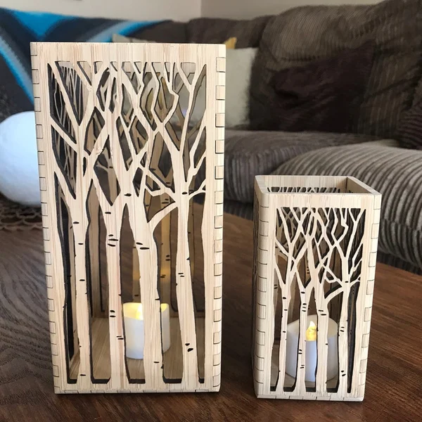 🎁(Mothers Day Gift) Wooden Lantern Candle Holder✨