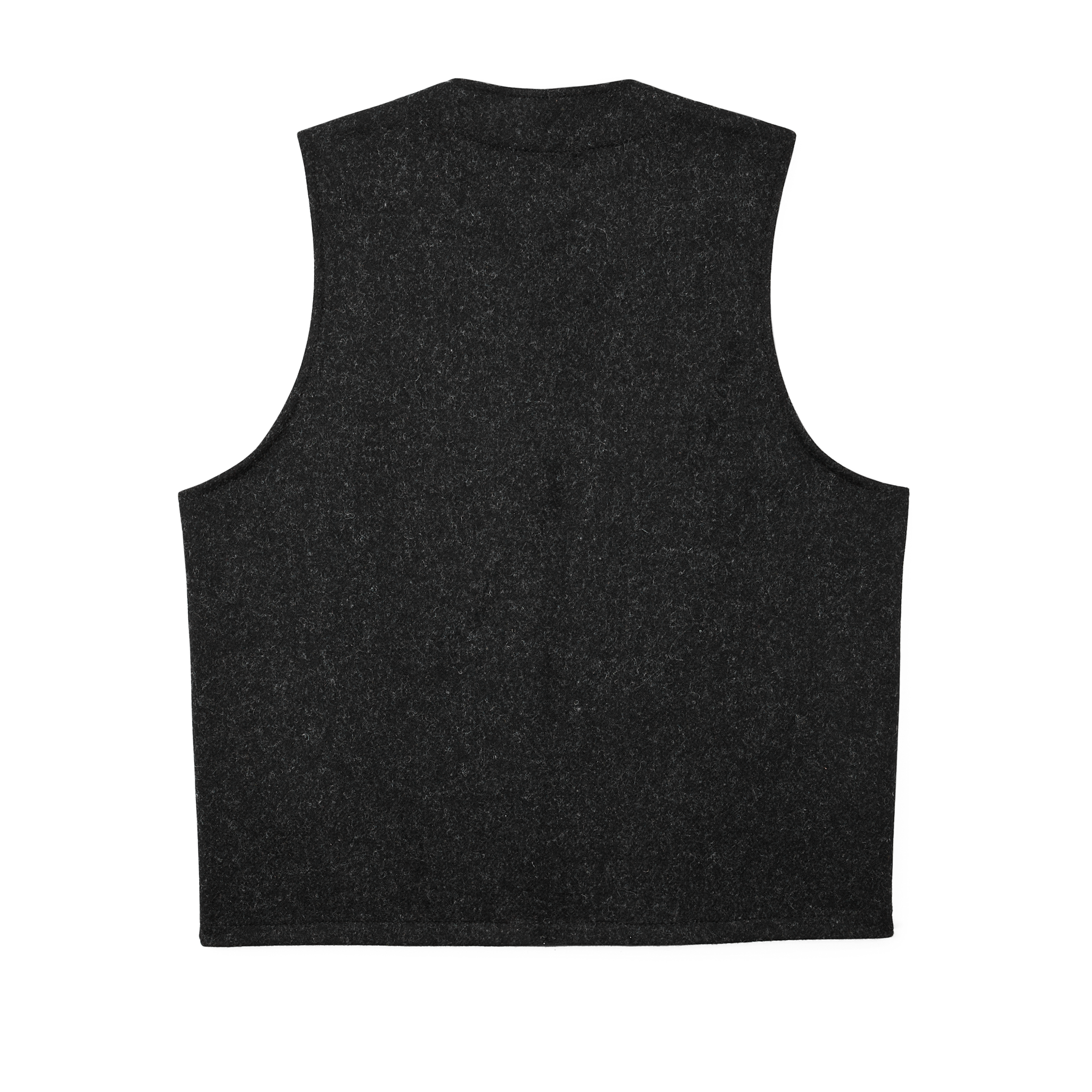 Mackinaw Wool Vest - Charcoal
