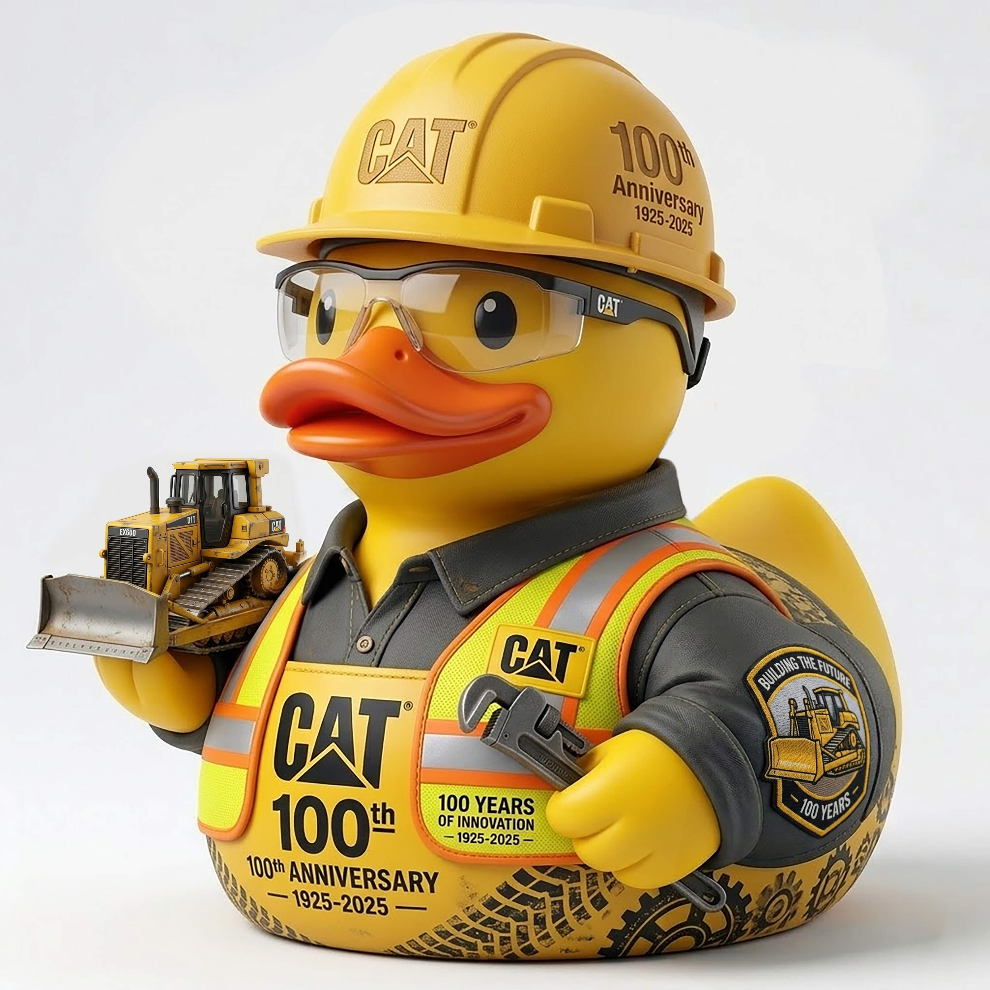 Caterpillar 100th Anniversary Duck（1925-2025）