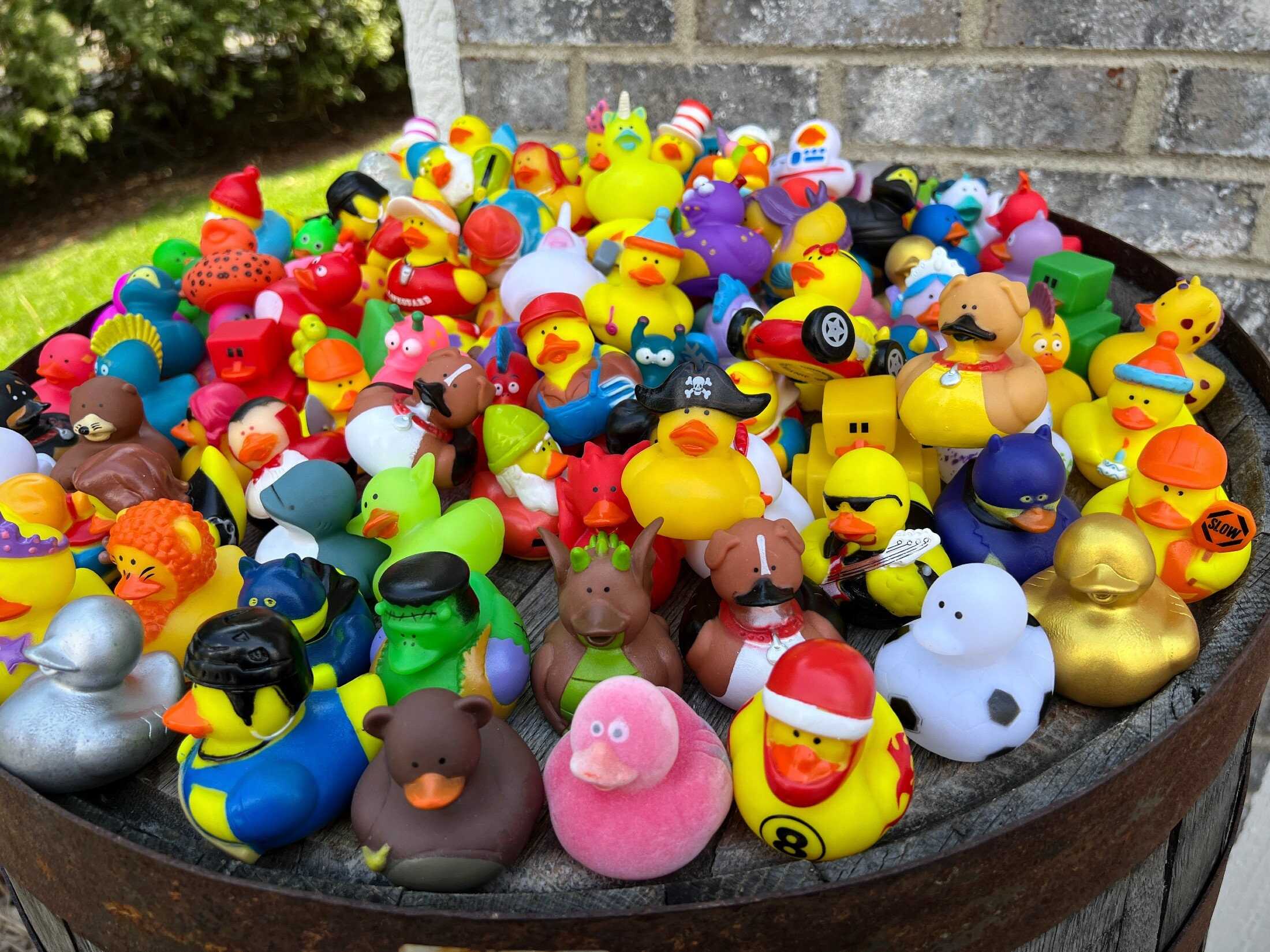 Mixed Rubber Ducks Jeep Rubber Ducks Bulk Set - For Ducks Cruising Ducks