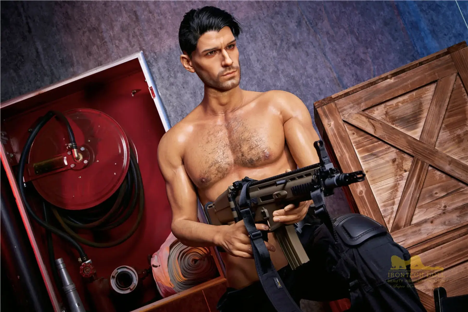 Thomas Soldier Silicone Male Sex Doll - Joy Love Dolls Doll