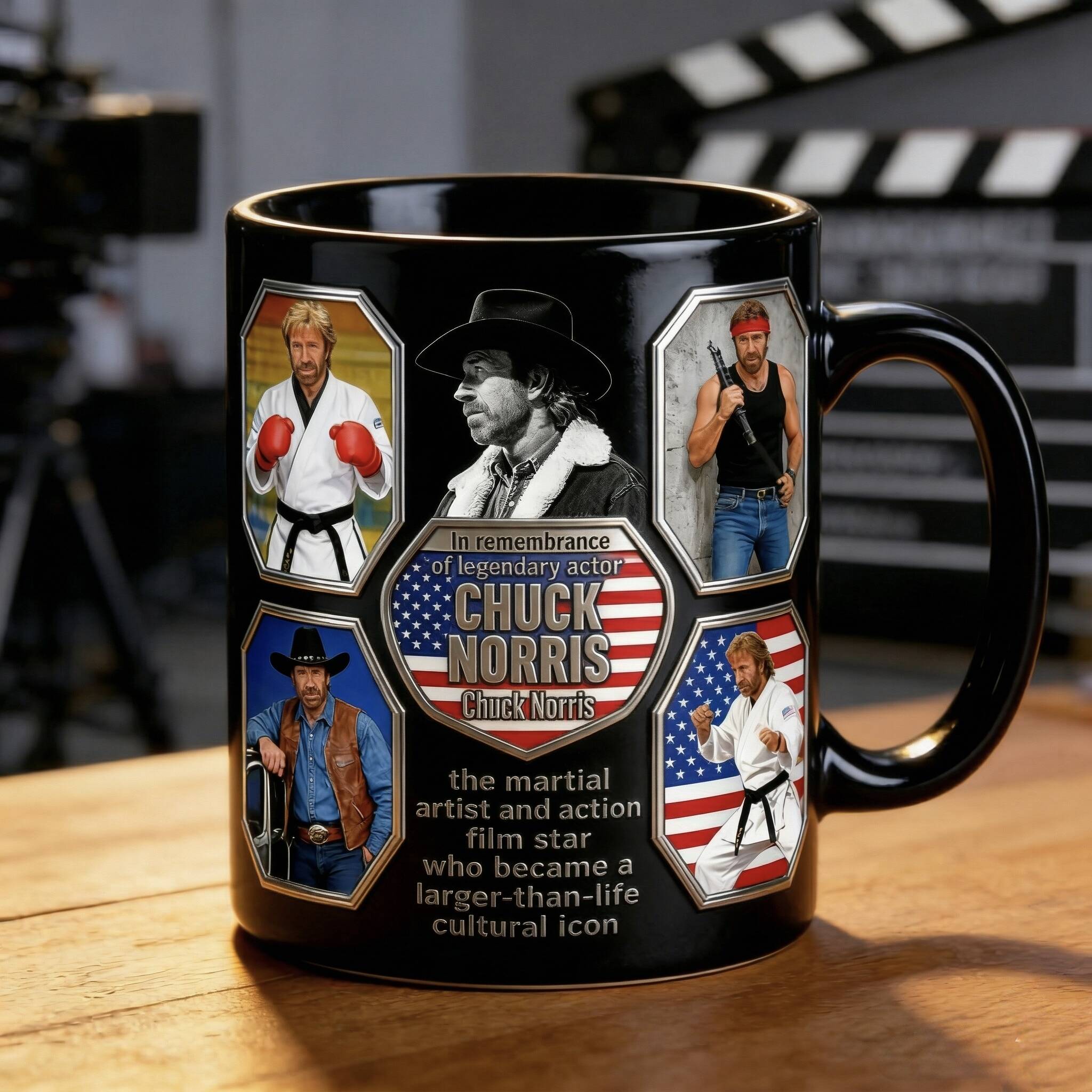 Chuck Norris Larger-Than-Life Icon Mug