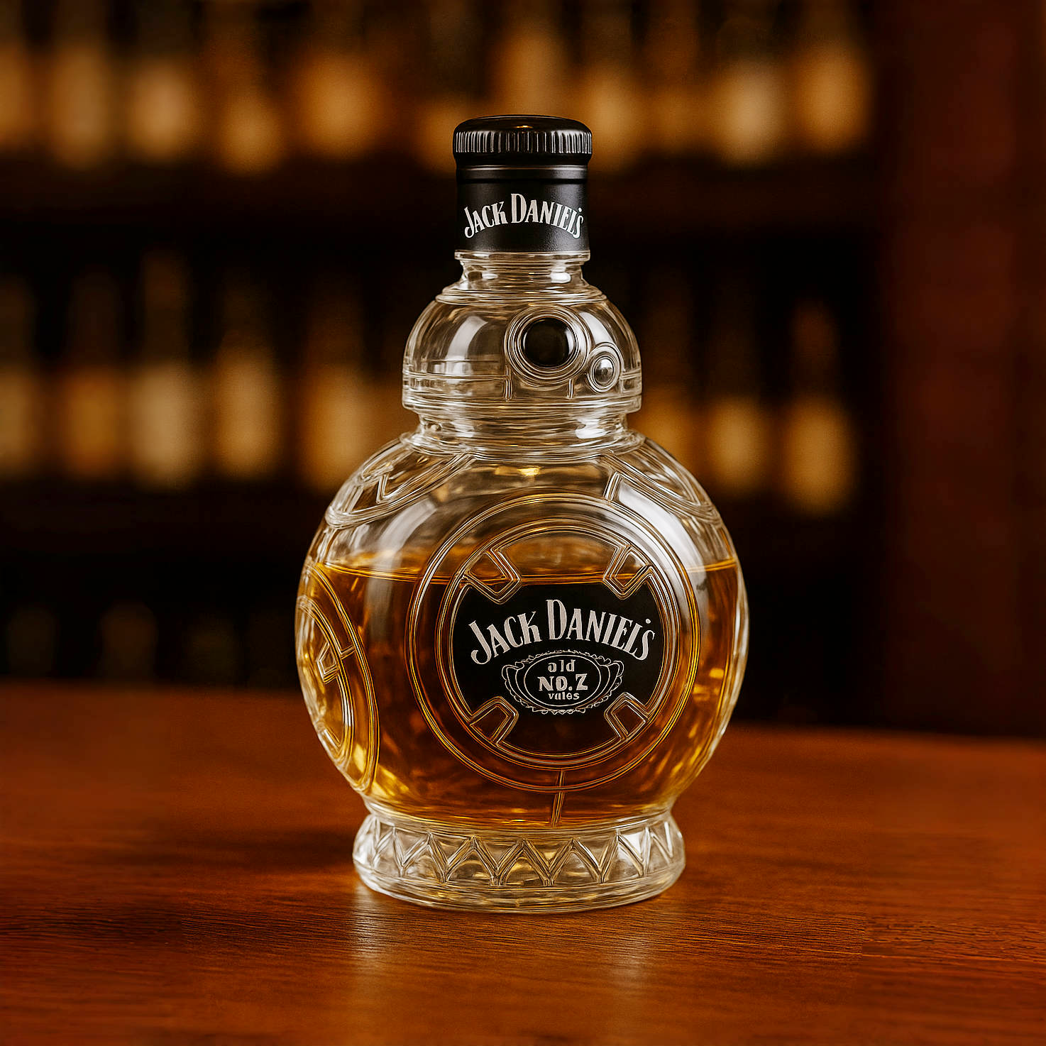 BB-8 Whiskey Bottle