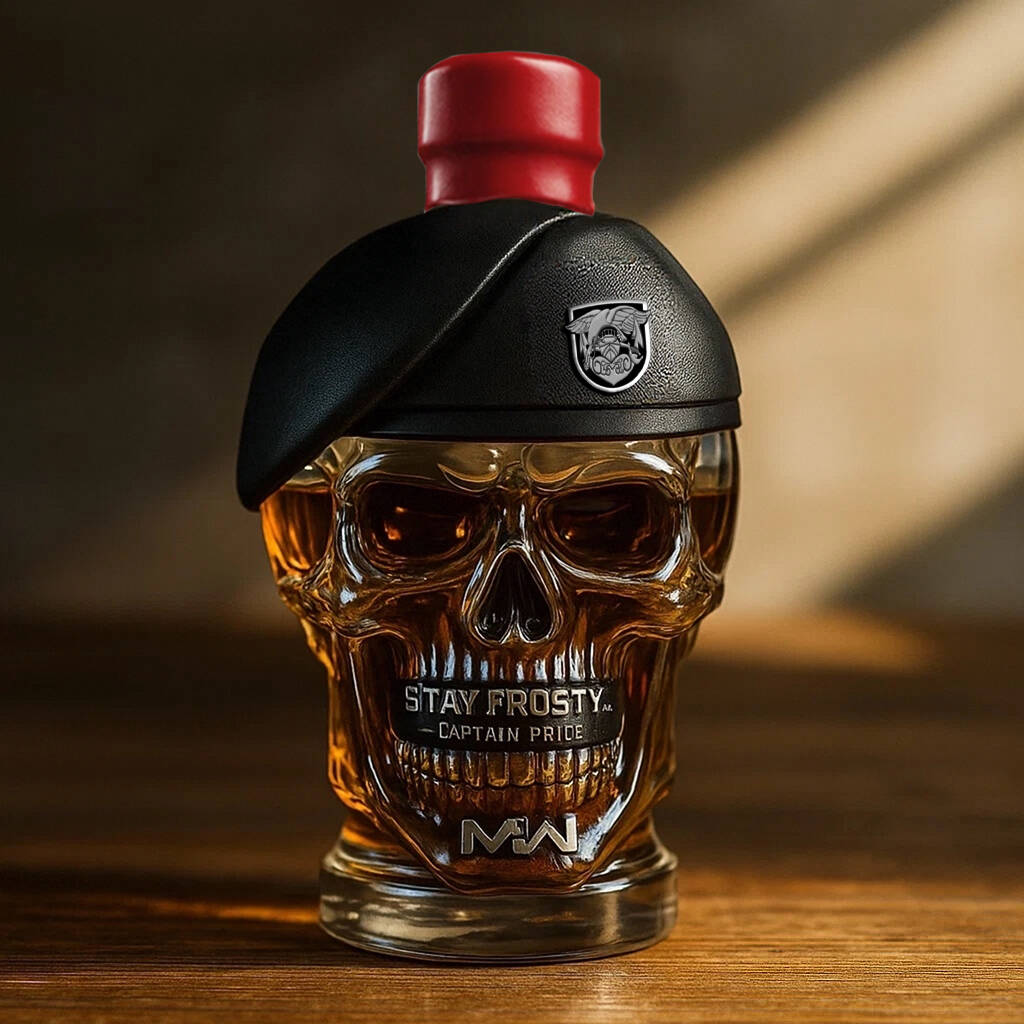 Call of Duty Ghost Whisky Bottle