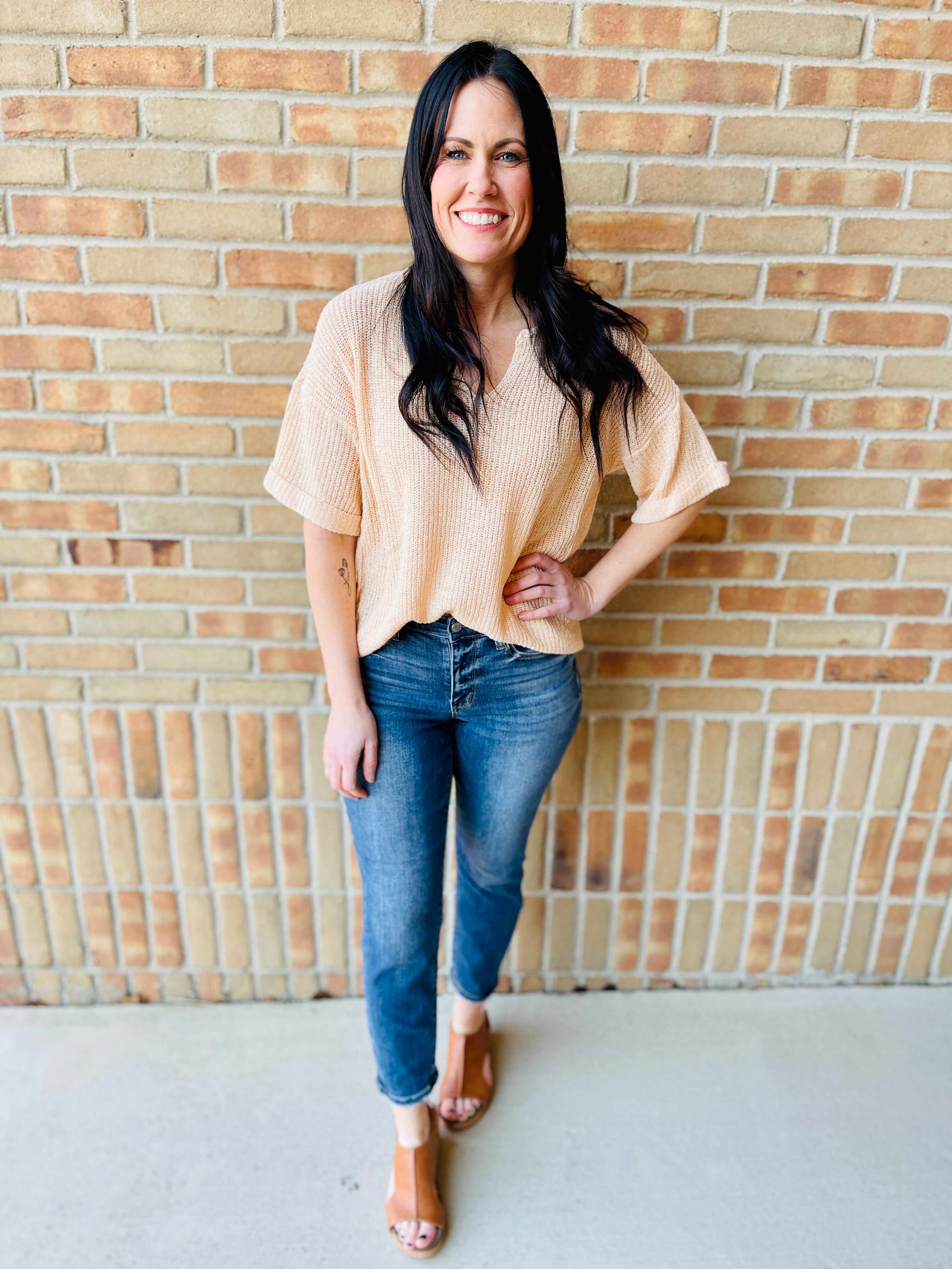 RESTOCK!  Plus/Reg Your Favorite Boyfriend Jeans
