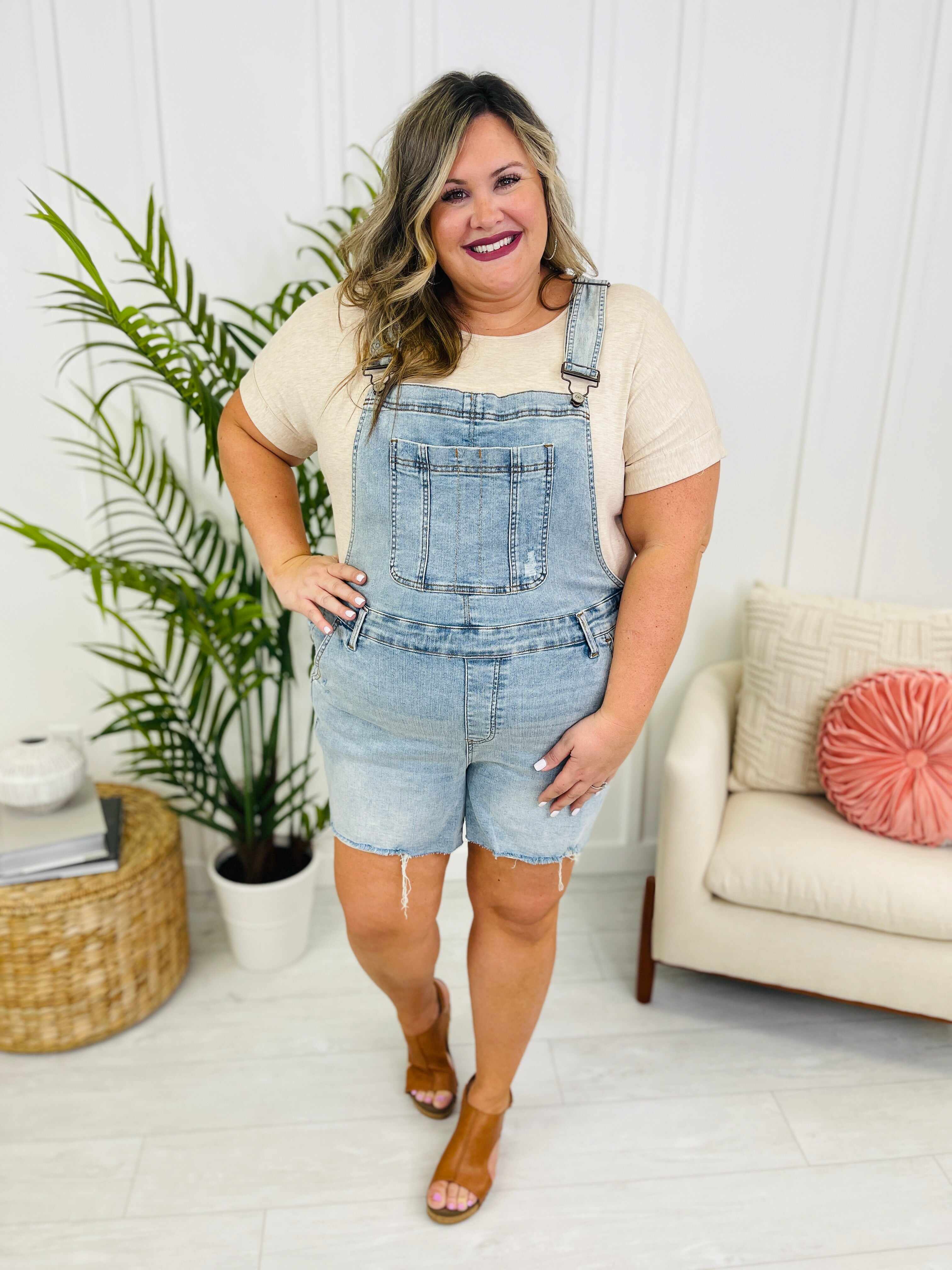 PLUS/REG All Over It Overalls