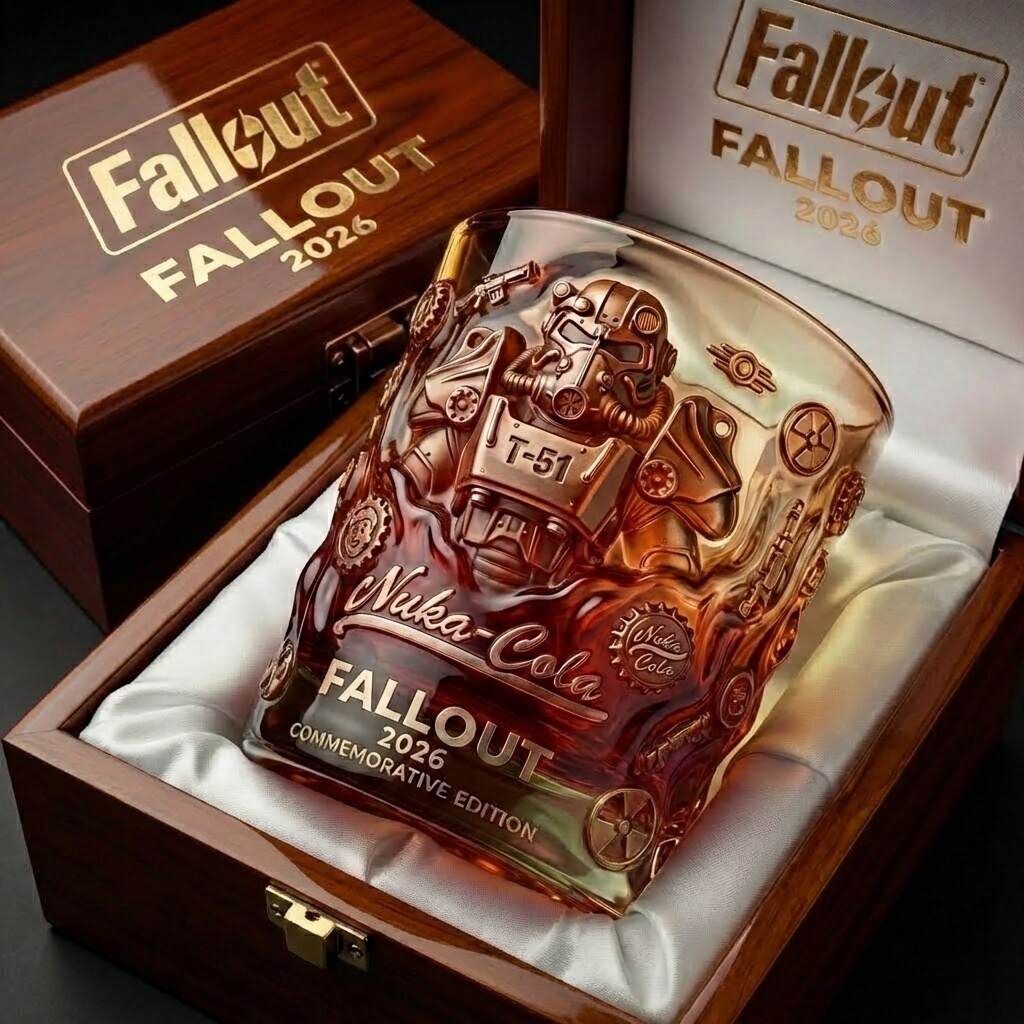 Fallout 2026 Commemorative Whiskey Glass