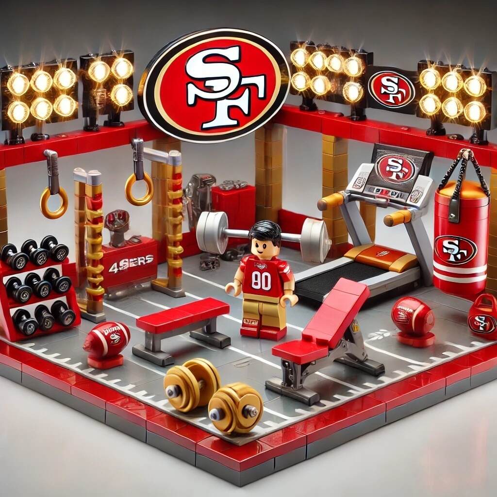 Football Team GYM Building Blocks