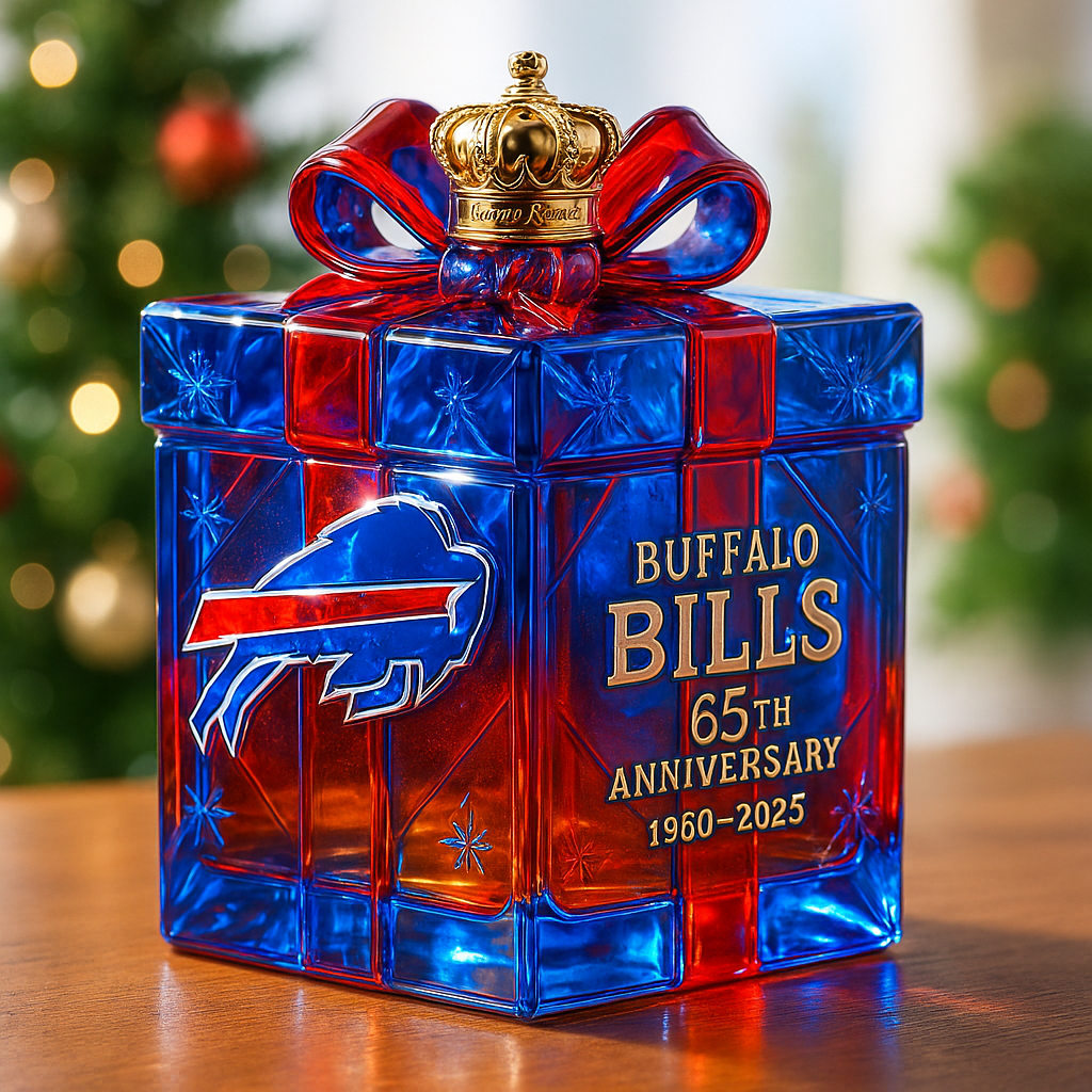 Buffalo Bills Gift Box Whiskey Bottle