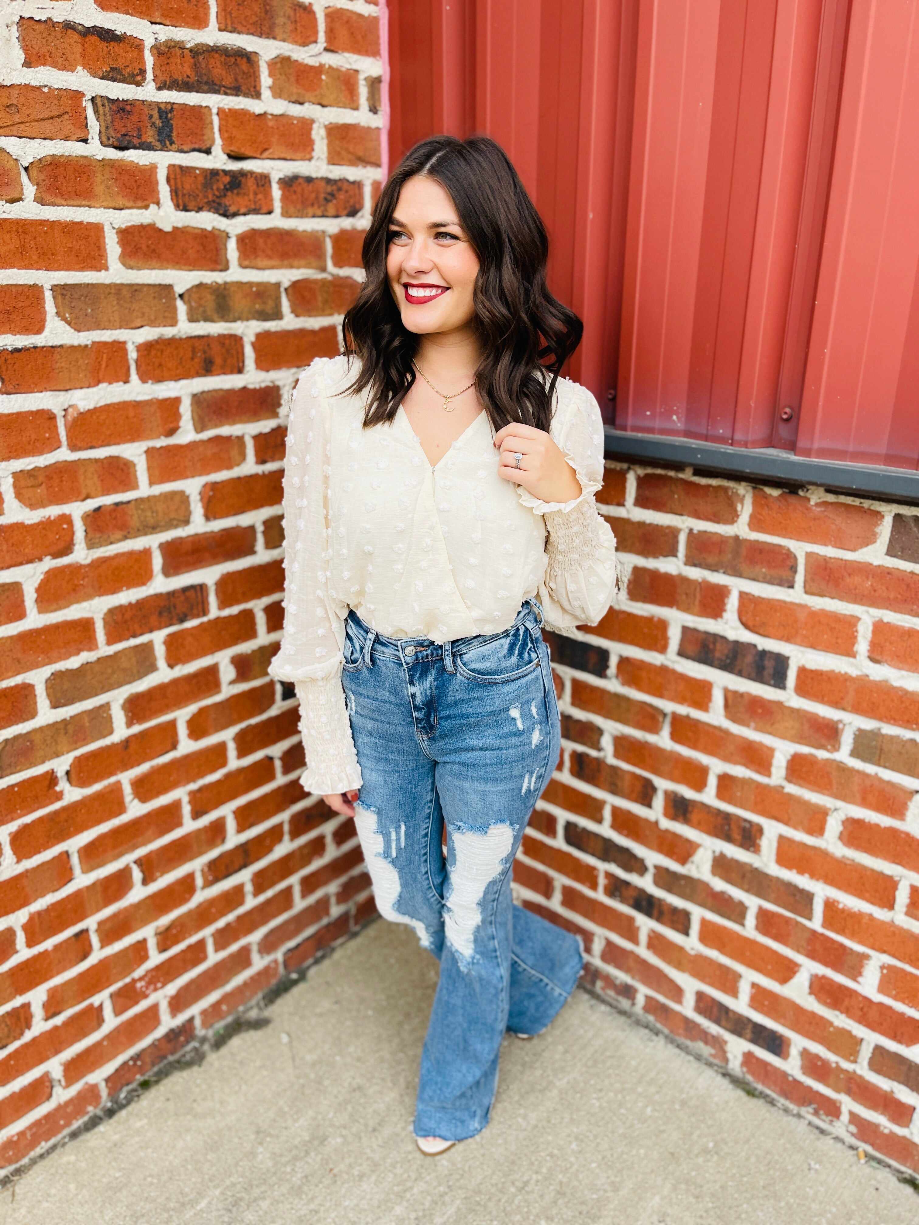 Plus/Reg Dare To Flare Jeans