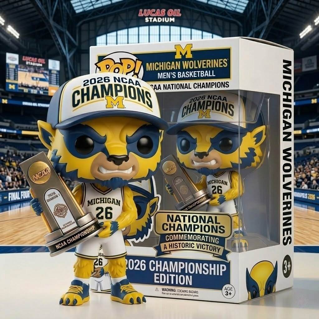 2026 Michigan Wolverines National Championship Commemorative Pop！