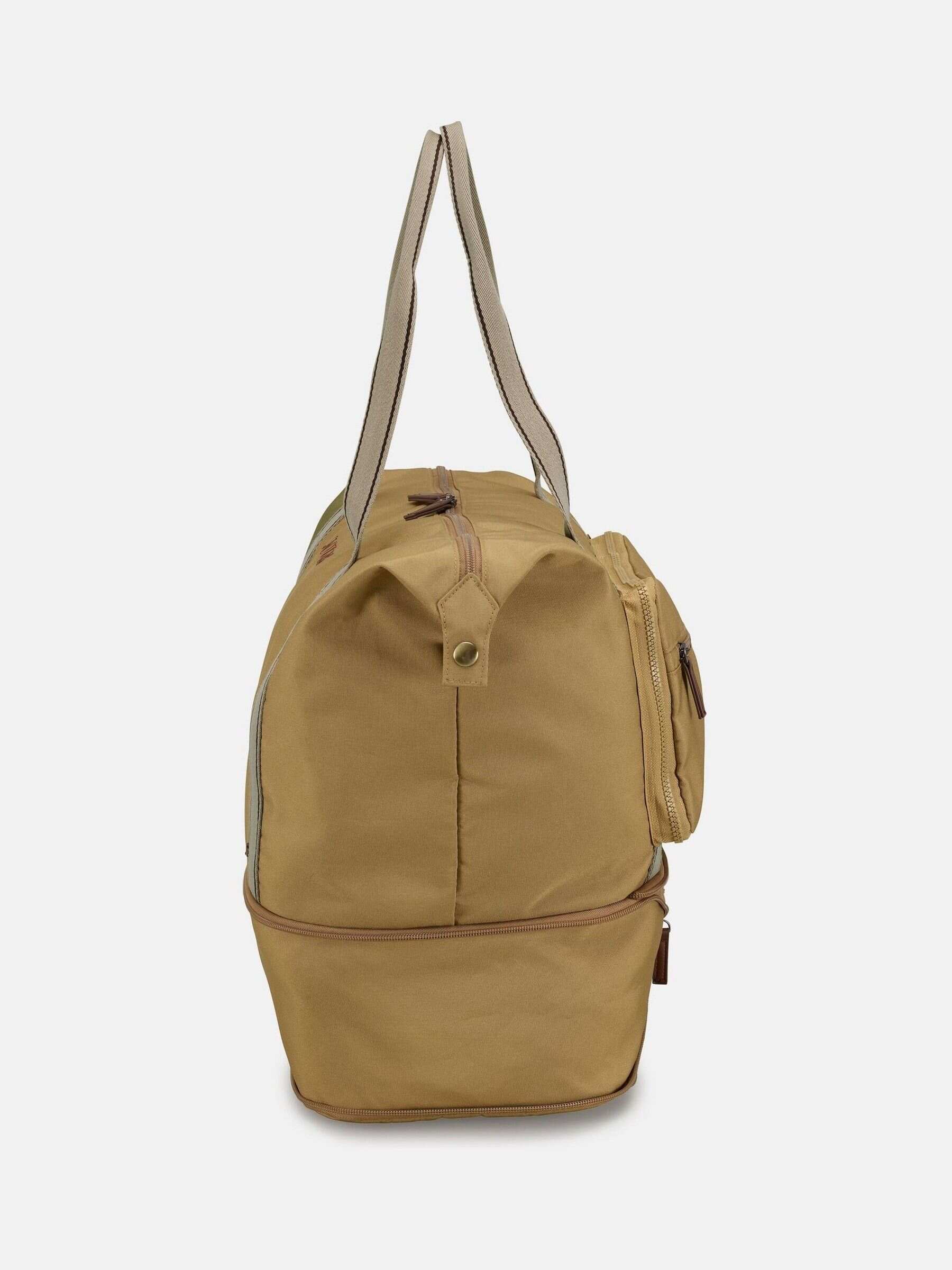 Epwell Tan Brown Joules Packaway Duffle Bag