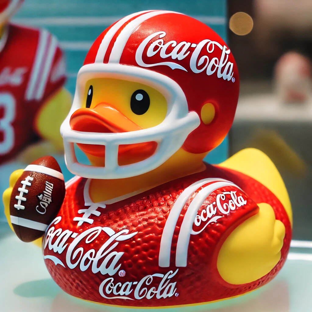 Soda Football Team Duck
