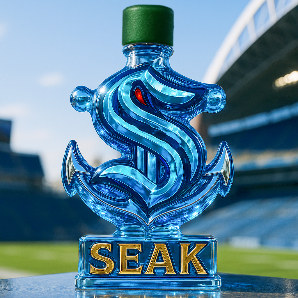 SEAK Whiskey Bottle