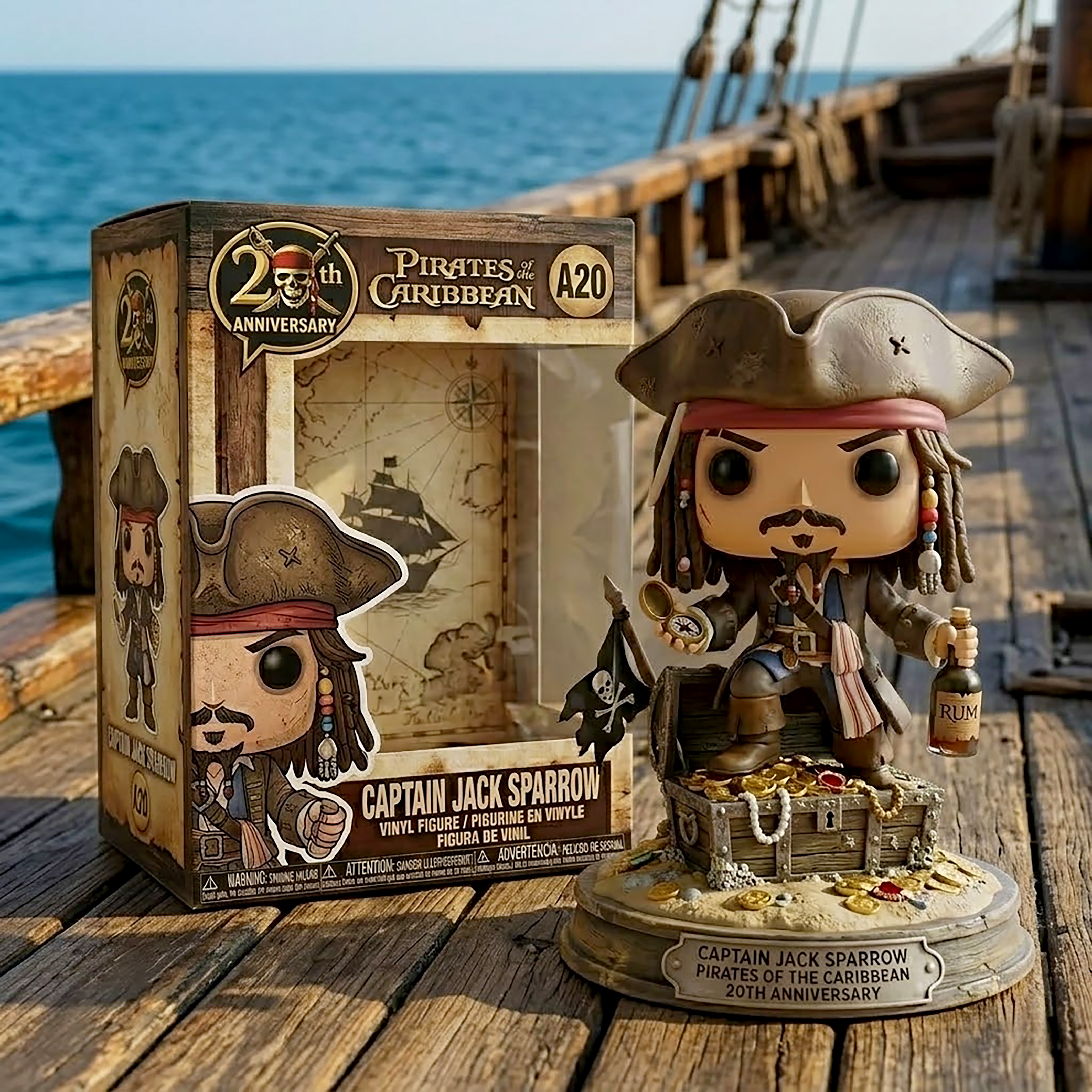 Pirates of the Caribbean 20th Anniversary Pop！Figure（2006-2026）