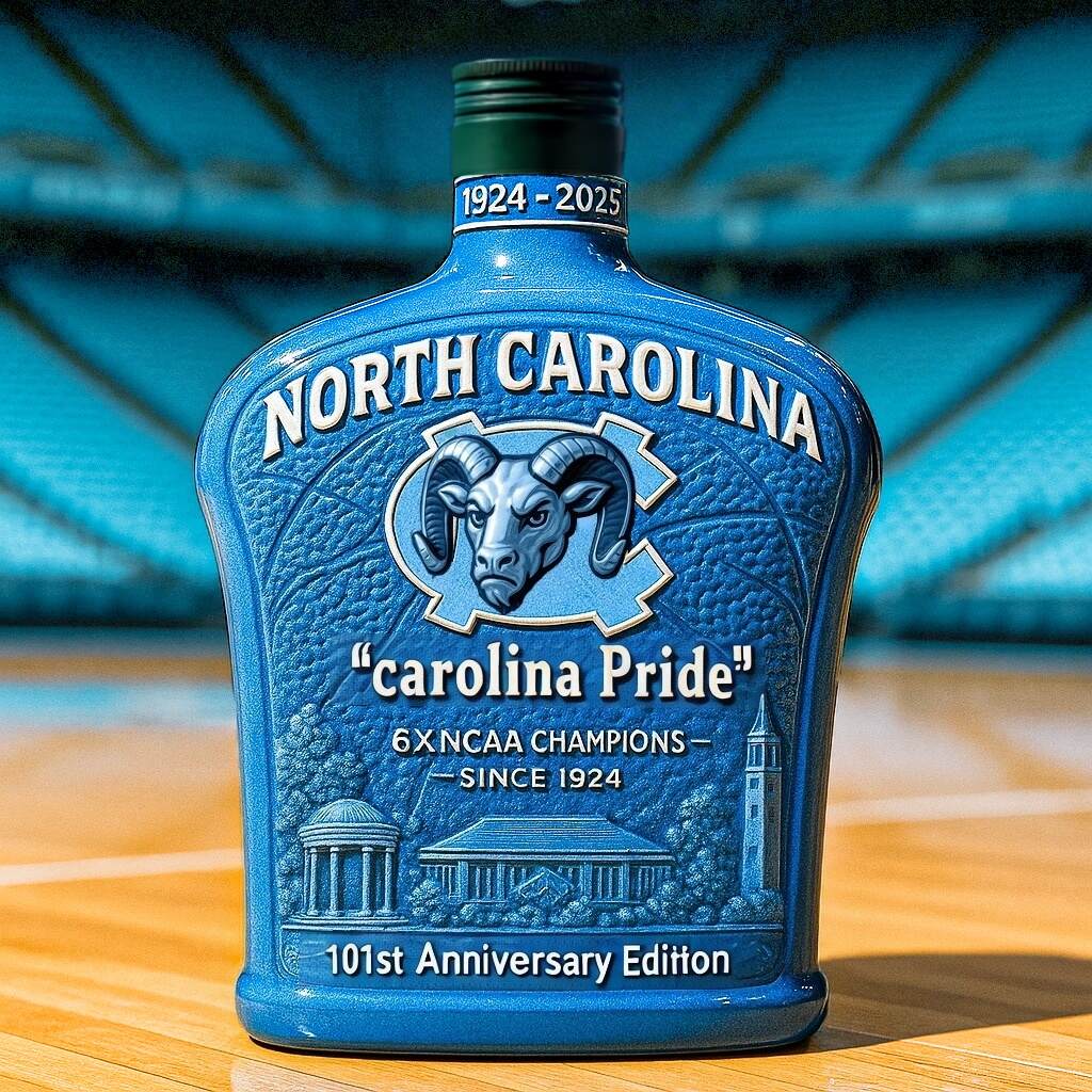 North Carolina 101st Anniversary Whiskey Bottle
