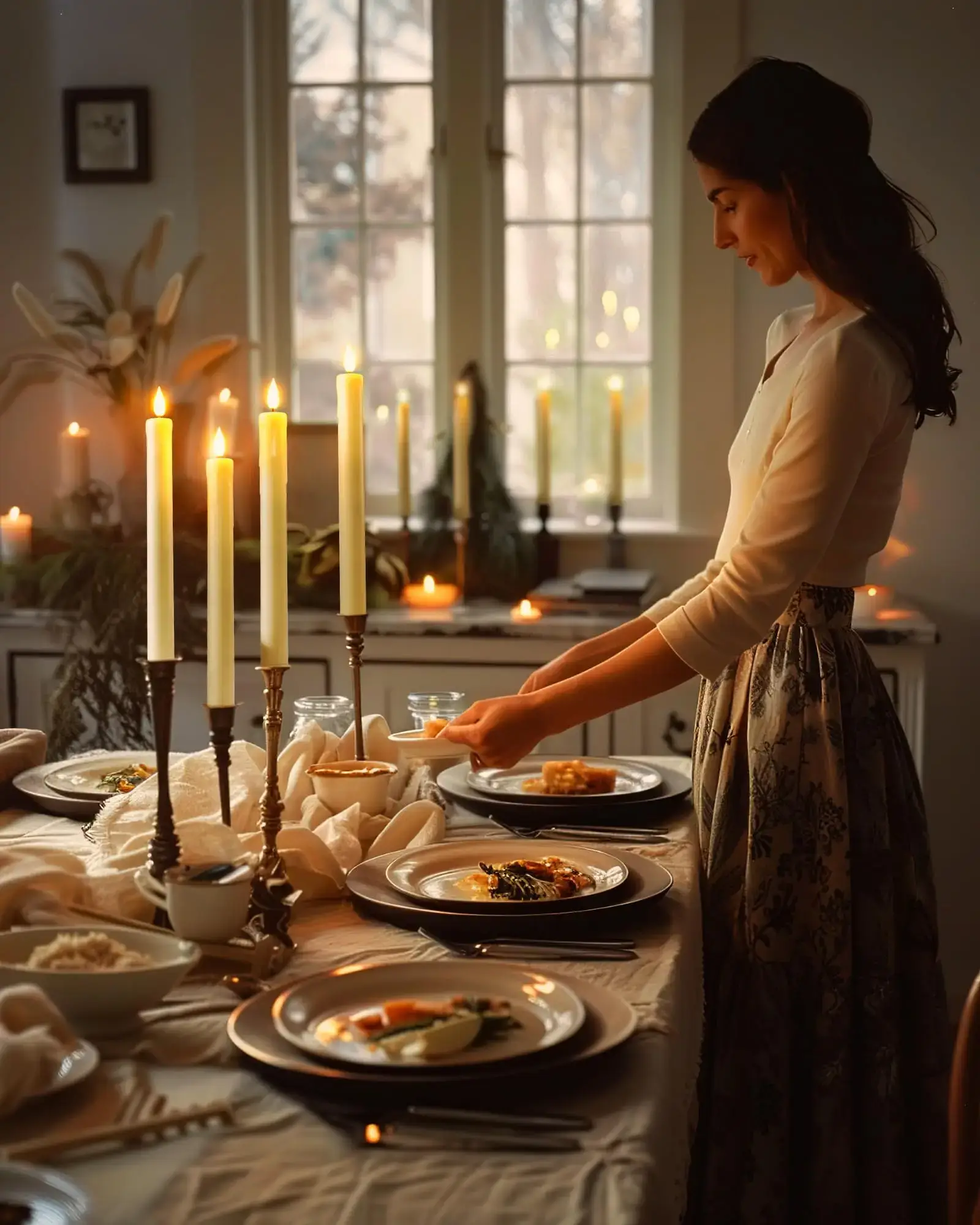 Plastic Flameless Taper Candles 12 Pcs with Remote Timer Dimmer, White Taper Candles, Battery Operated, Flickering Flame Light, Indoor Decoration Tapered Shape christmas hauls Decorative Lighting Brightness Dimmable Nightlight Bedroom