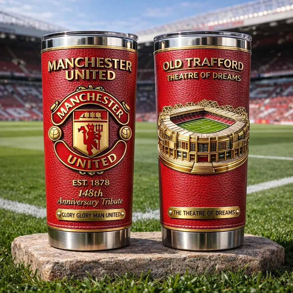 🏆 2026 Football | Football Club Anniversary Premium Tribute Tumbler ⚽