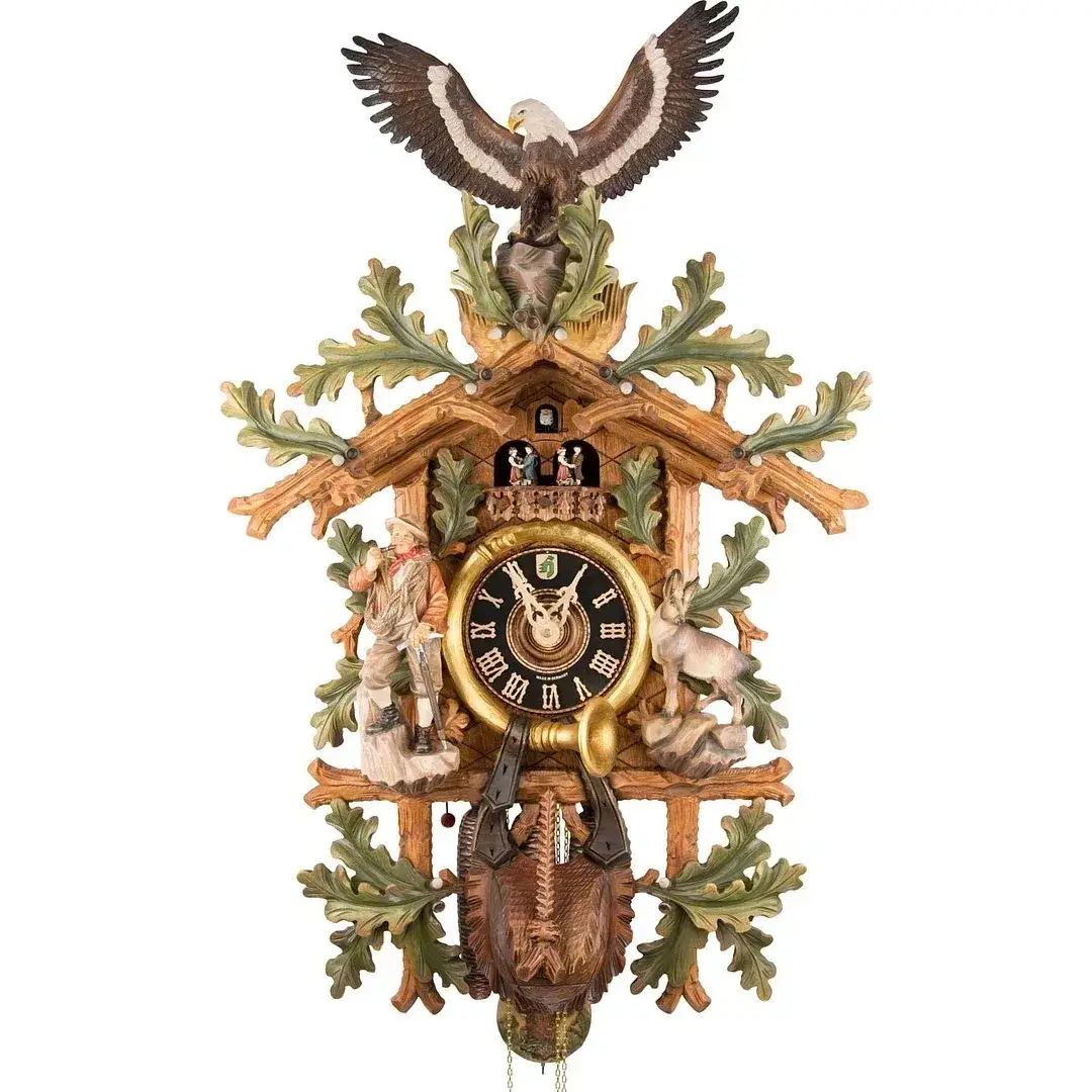 GERMAN CUCKOO CLOCK-GERMAN BLACK FOREST CUCKOO CLOCK