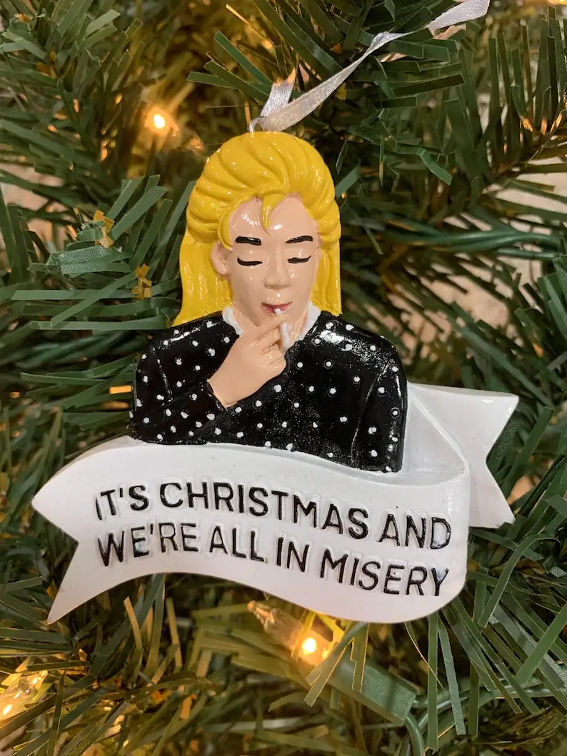 National Lampoon’s Christmas Vacation ornament- “Why Is The Carpet all Wet, Todd”