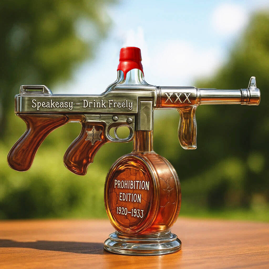 Tommy Prohibition Edition Whiskey Bottle