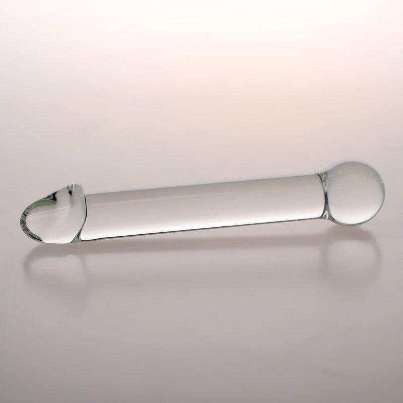 High-Quality Transparent Glass Dildo – Elegant, Durable, and Body-Safe
