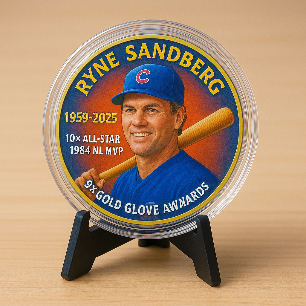 RYNE SANDBERG 1959-2025 Commemorative Coin