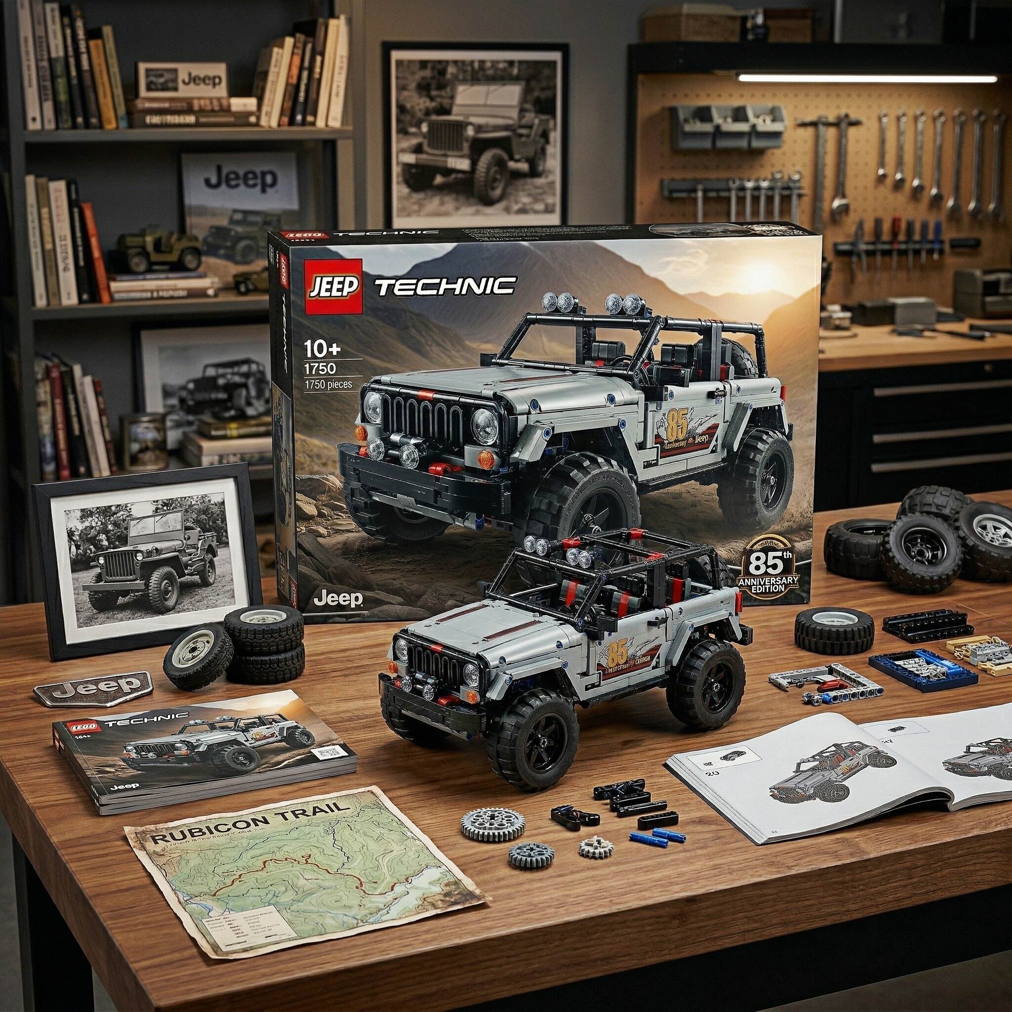 🚙 Brick Jeep 85th Anniversary Off-Road Edition