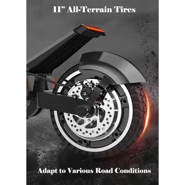Powerful Motorized Foldable Electric Off-Road Scooter For All Terrain