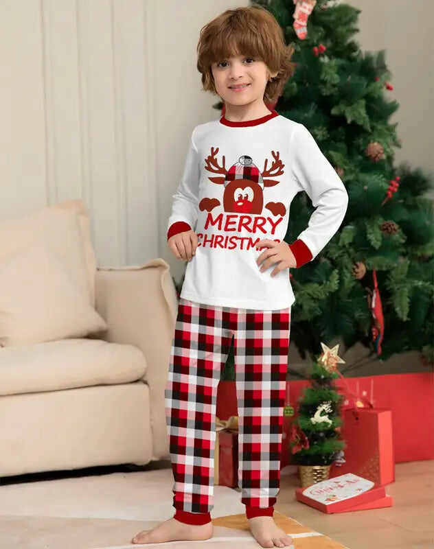 Christmas Family Matching Loungewear Pajamas Set