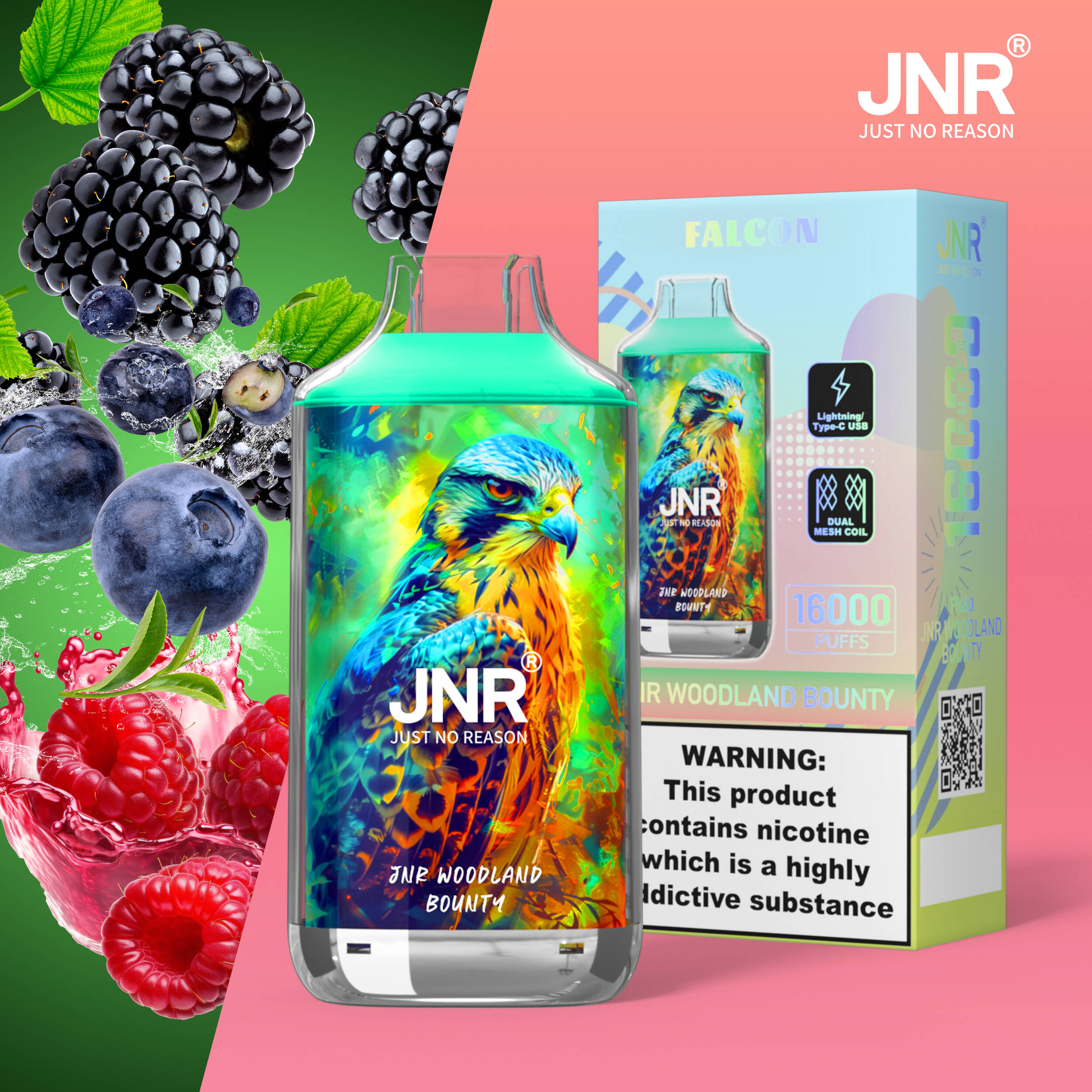 JNR Falcon 16000 Puffs -Disposable Vape