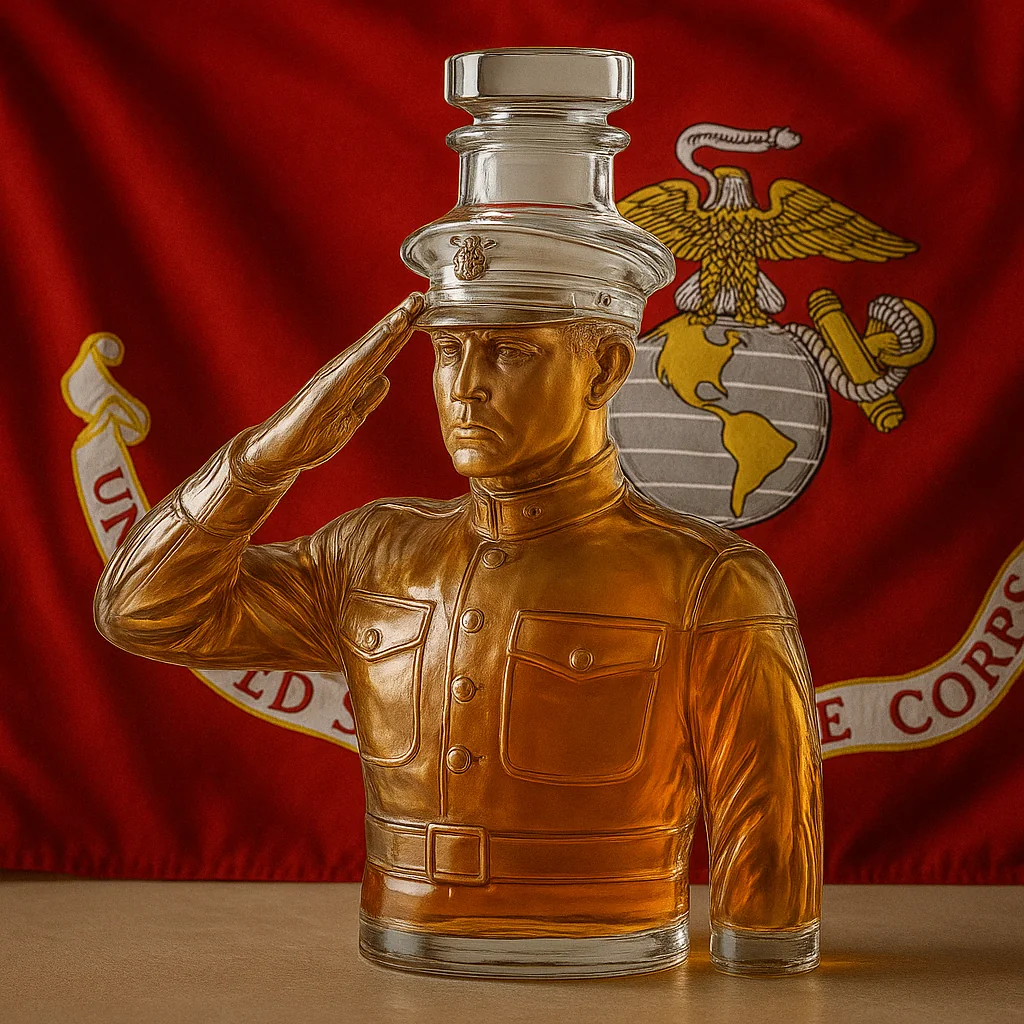 Salute to Service Whiskey Bottle
