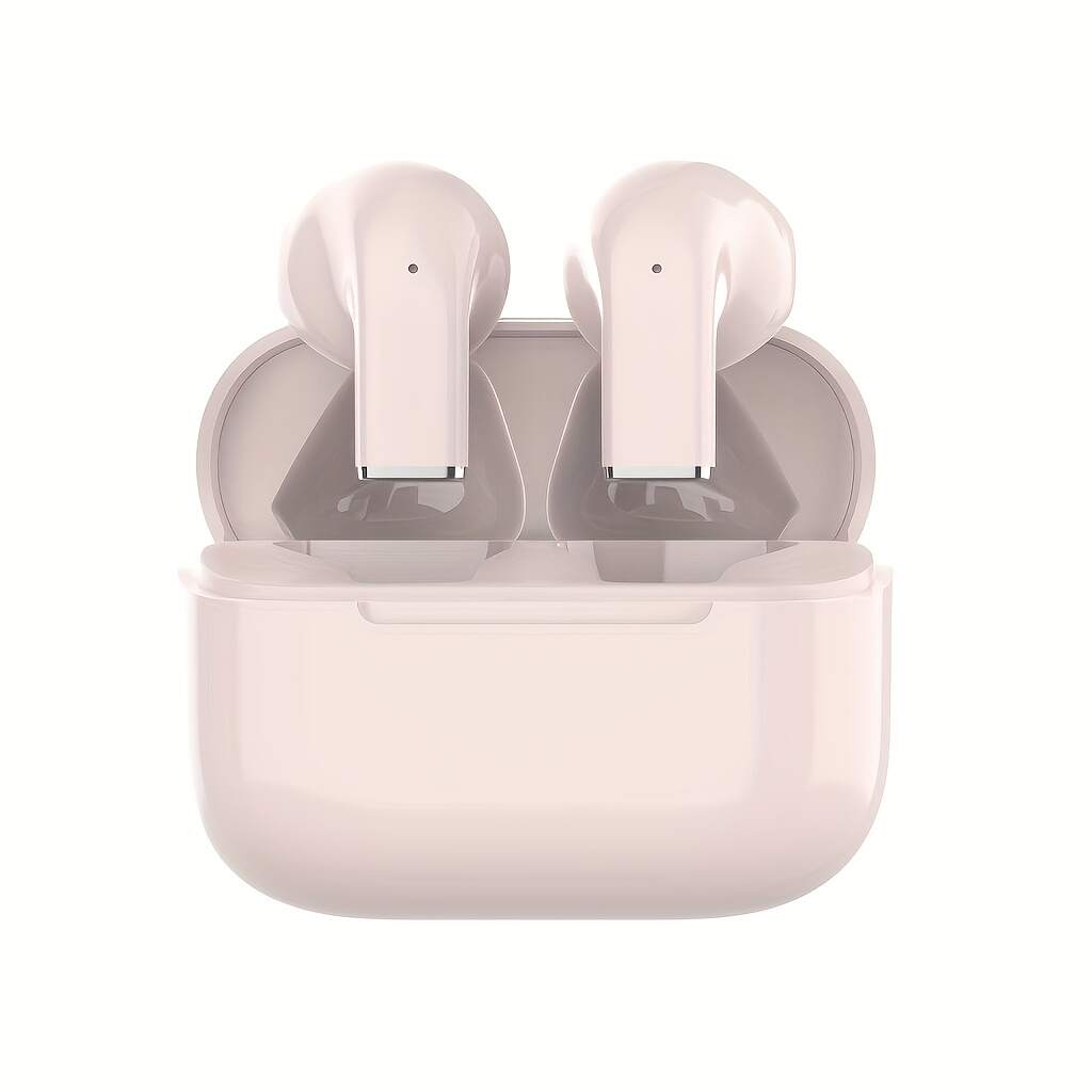 Wireless Earbuds with Volume Control, Semi-Open Design, High-Fidelity Sound, Touch Control, Lightweight for Gaming for Android for iPhone Cellphone Games Earpieces Smart Headphones