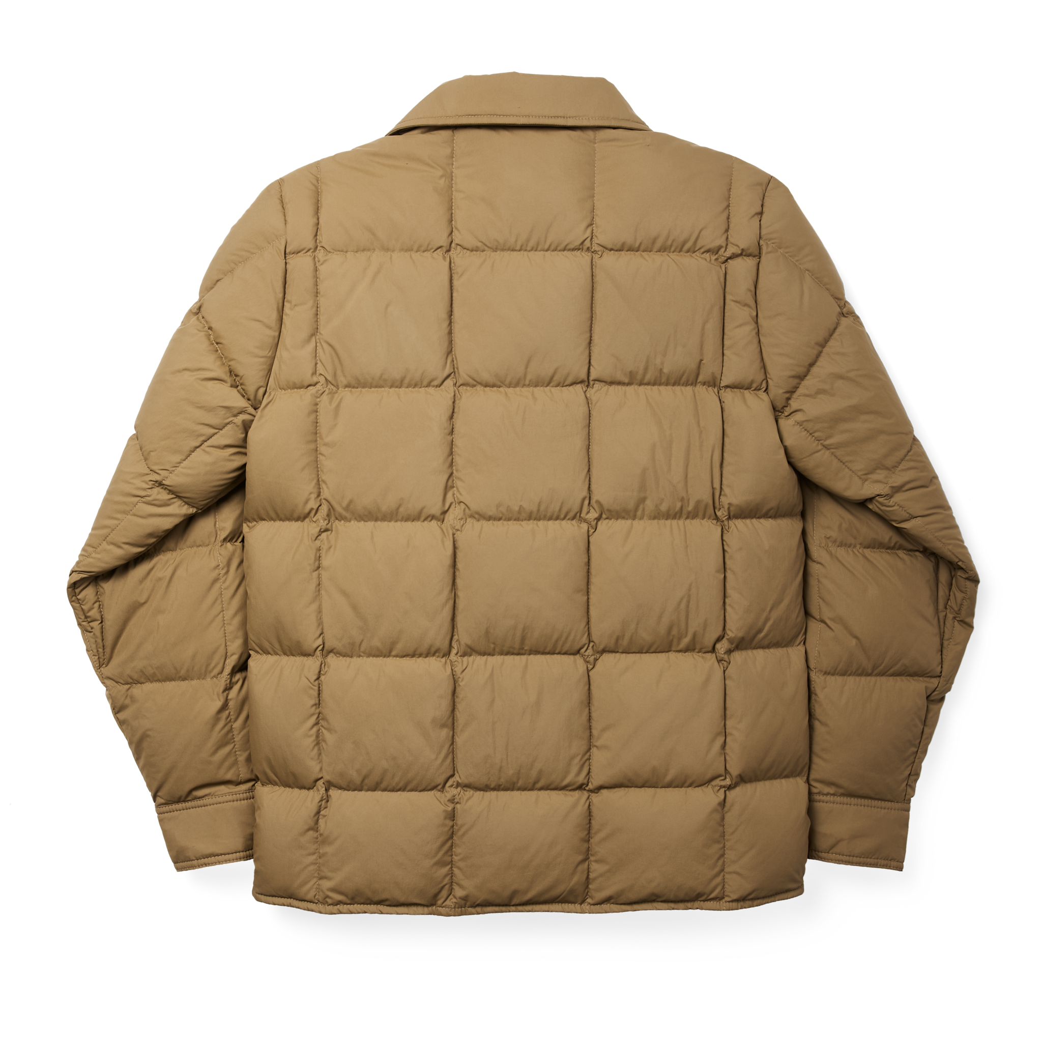 Lightweight Down Jac-shirt - Dark Tan
