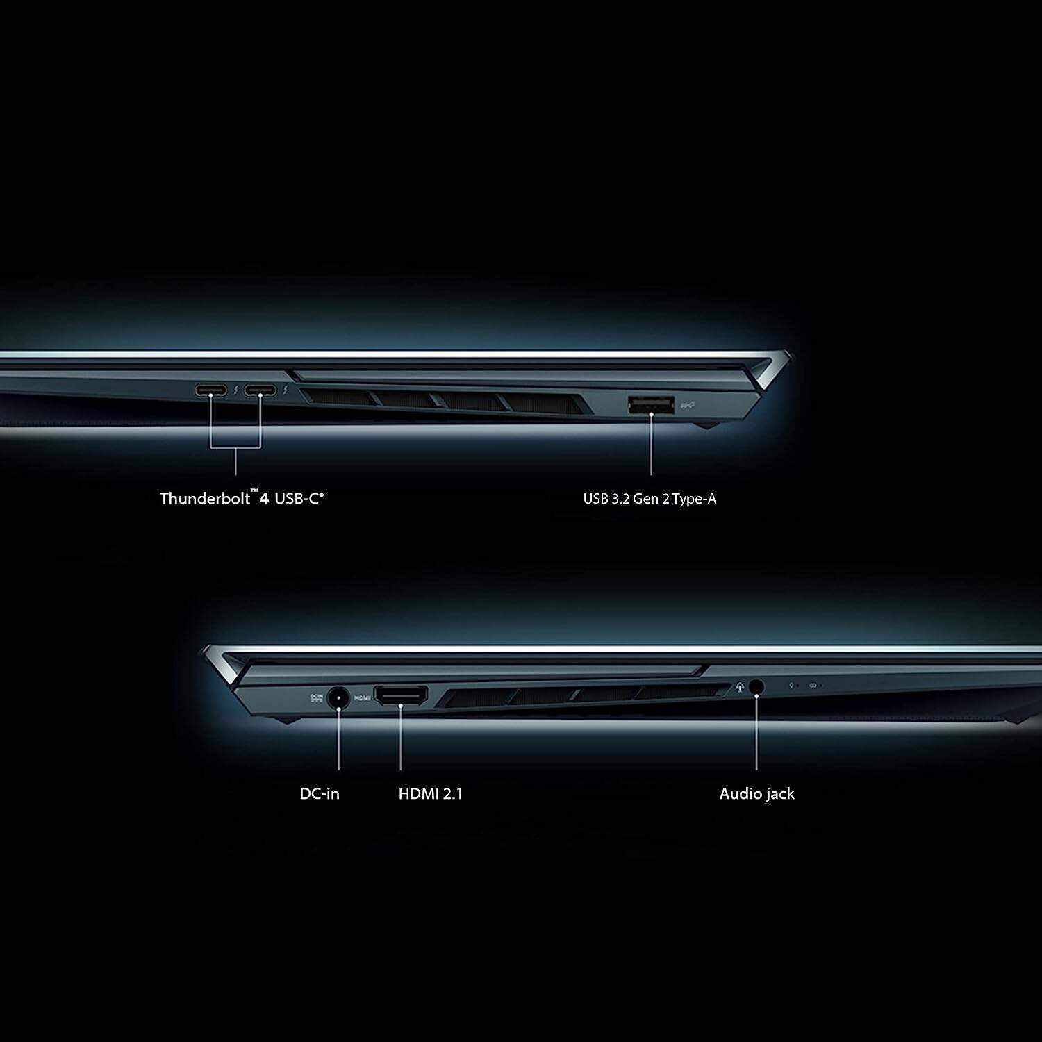 ASUS ZenBook Pro 16X OLED 16 inch 4K OLED 16:10 Touch Display, ASUS Dial, Intel Core i9-12900H, 32GB, 2TB, GeForce RTX 3060 GPU, Windows 11 Pro, Tech Black, UX7602ZM-XB96T