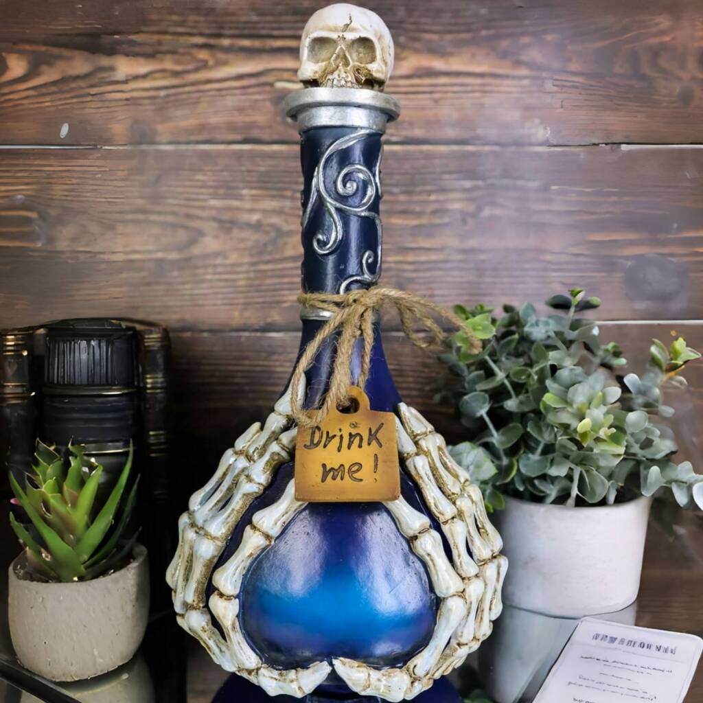 Skeleton Finger Whisky Bottle