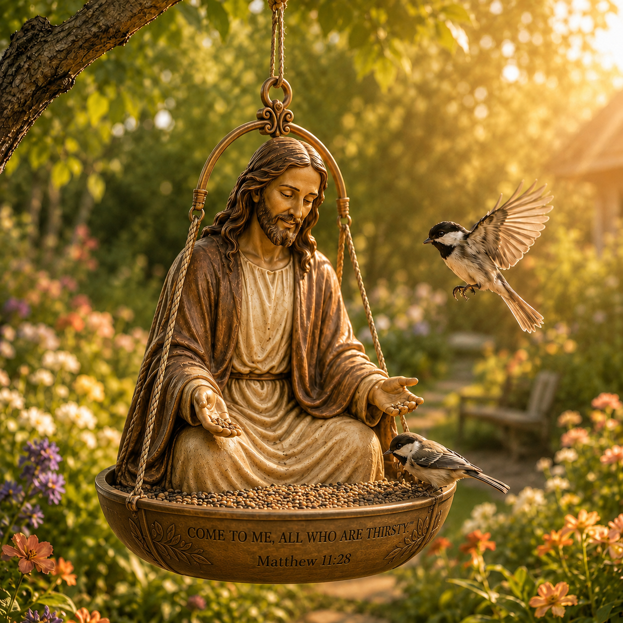 Garden of Grace · Blessing Bird Feeder